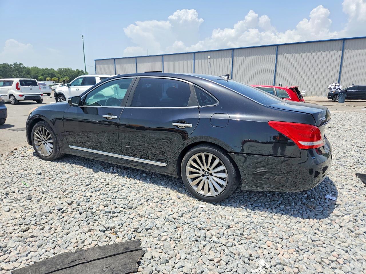 2014 Hyundai Equus Signature Black vin: KMHGH4JH4EU074231