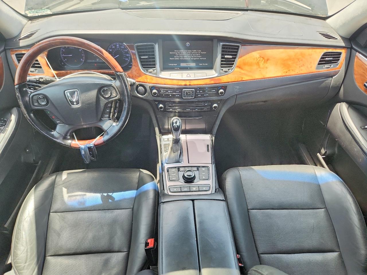 2014 Hyundai Equus Signature Black vin: KMHGH4JH4EU074231