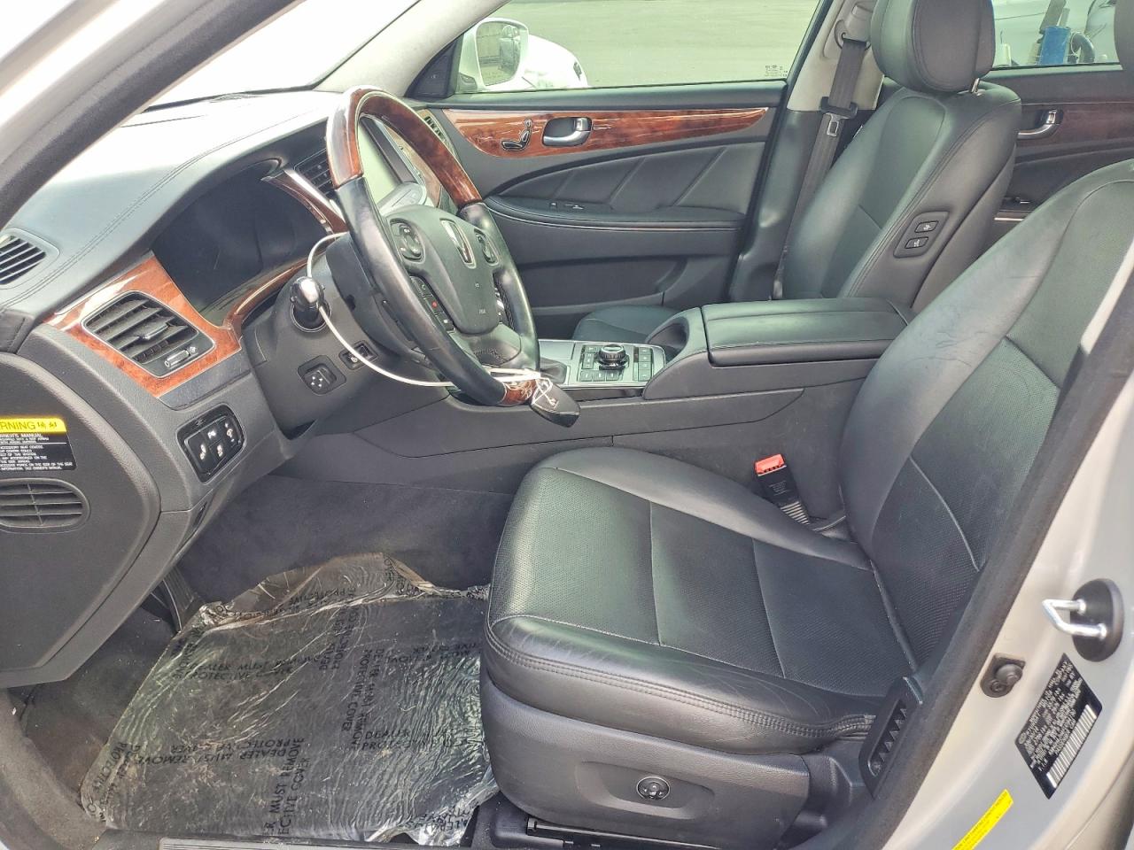 2015 Hyundai Equus Signature Silver vin: KMHGH4JH4FU094190