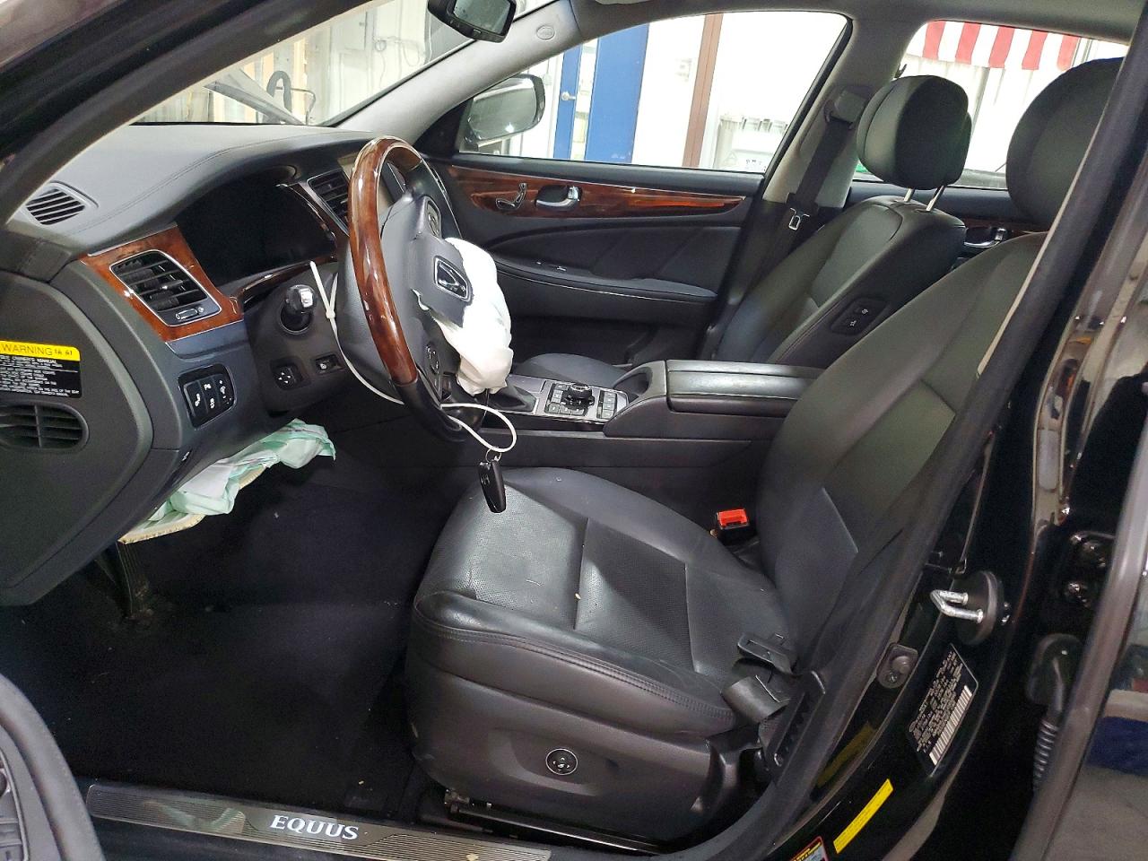 2015 Hyundai Equus Signature Black vin: KMHGH4JH4FU095890