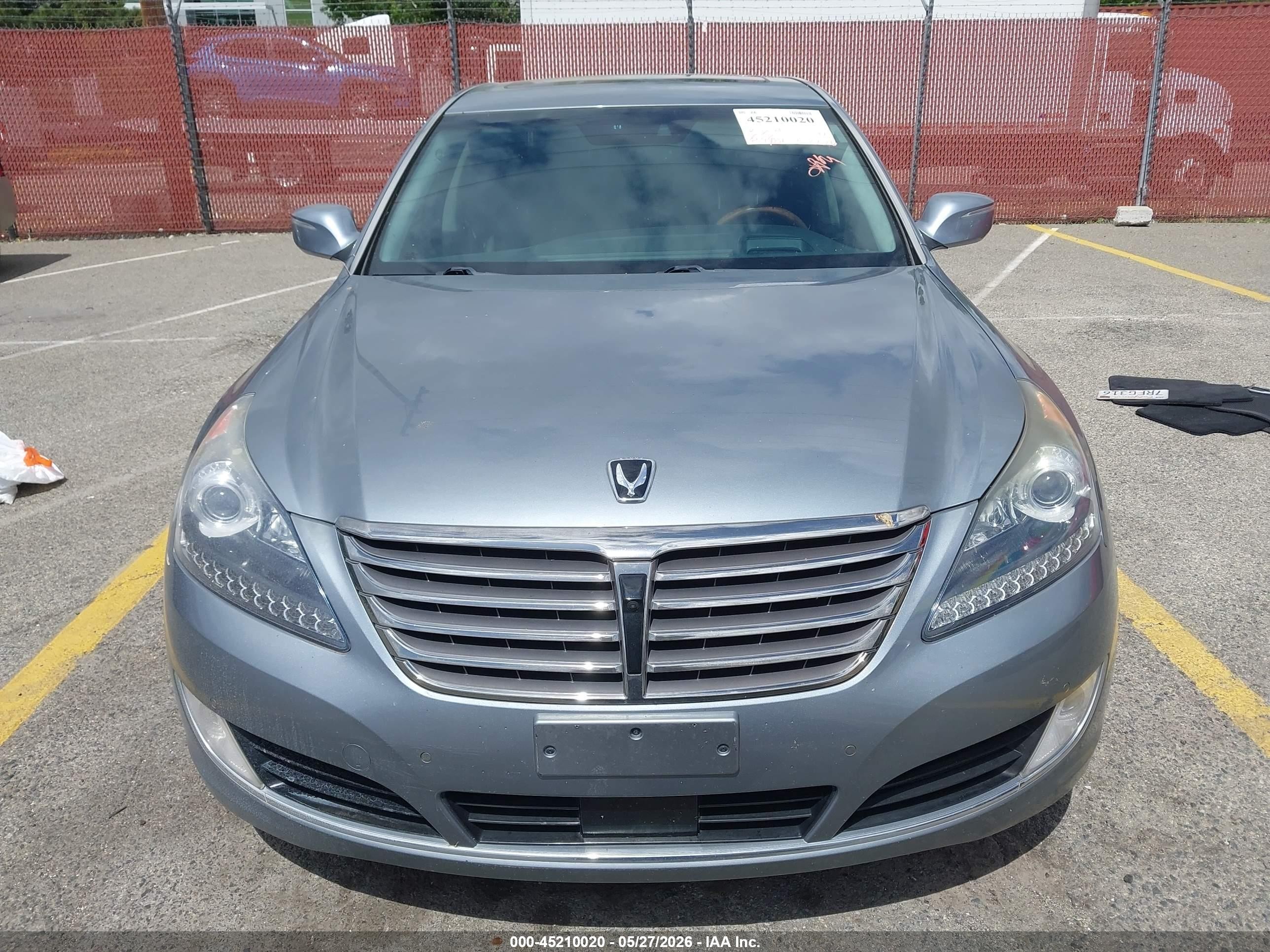 2015 Hyundai Equus Ultimate Teal vin: KMHGH4JH4FU097817