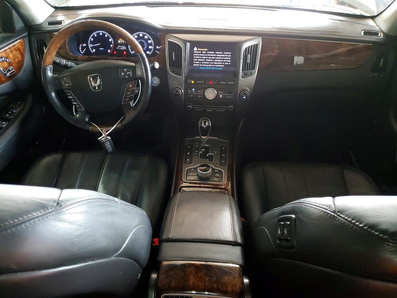 2012 Hyundai Equus Ultimate Silver vin: KMHGH4JH5CU054129