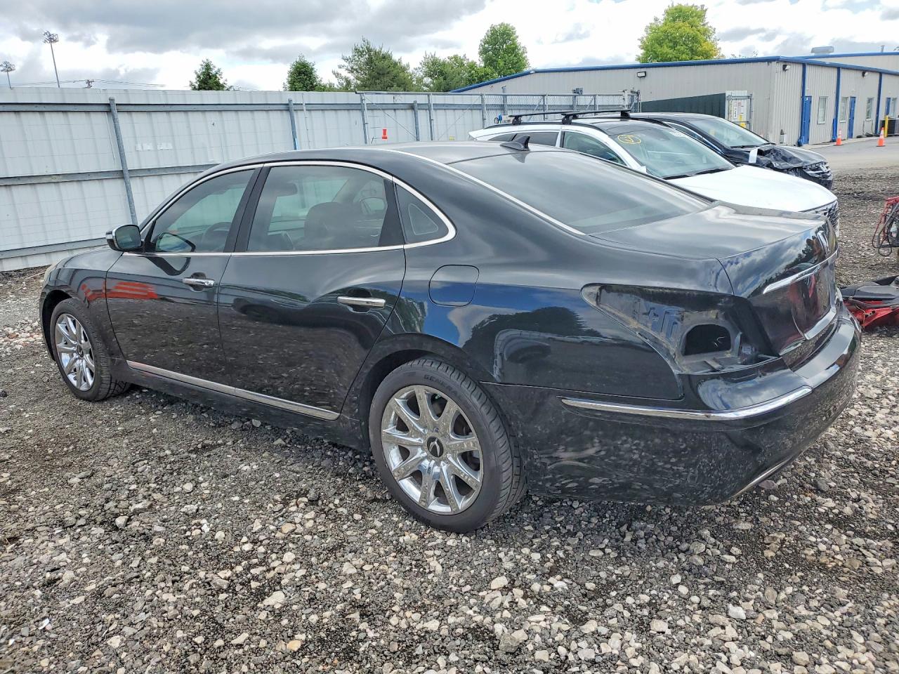 2013 Hyundai Equus Signature Черный vin: KMHGH4JH5DU059266