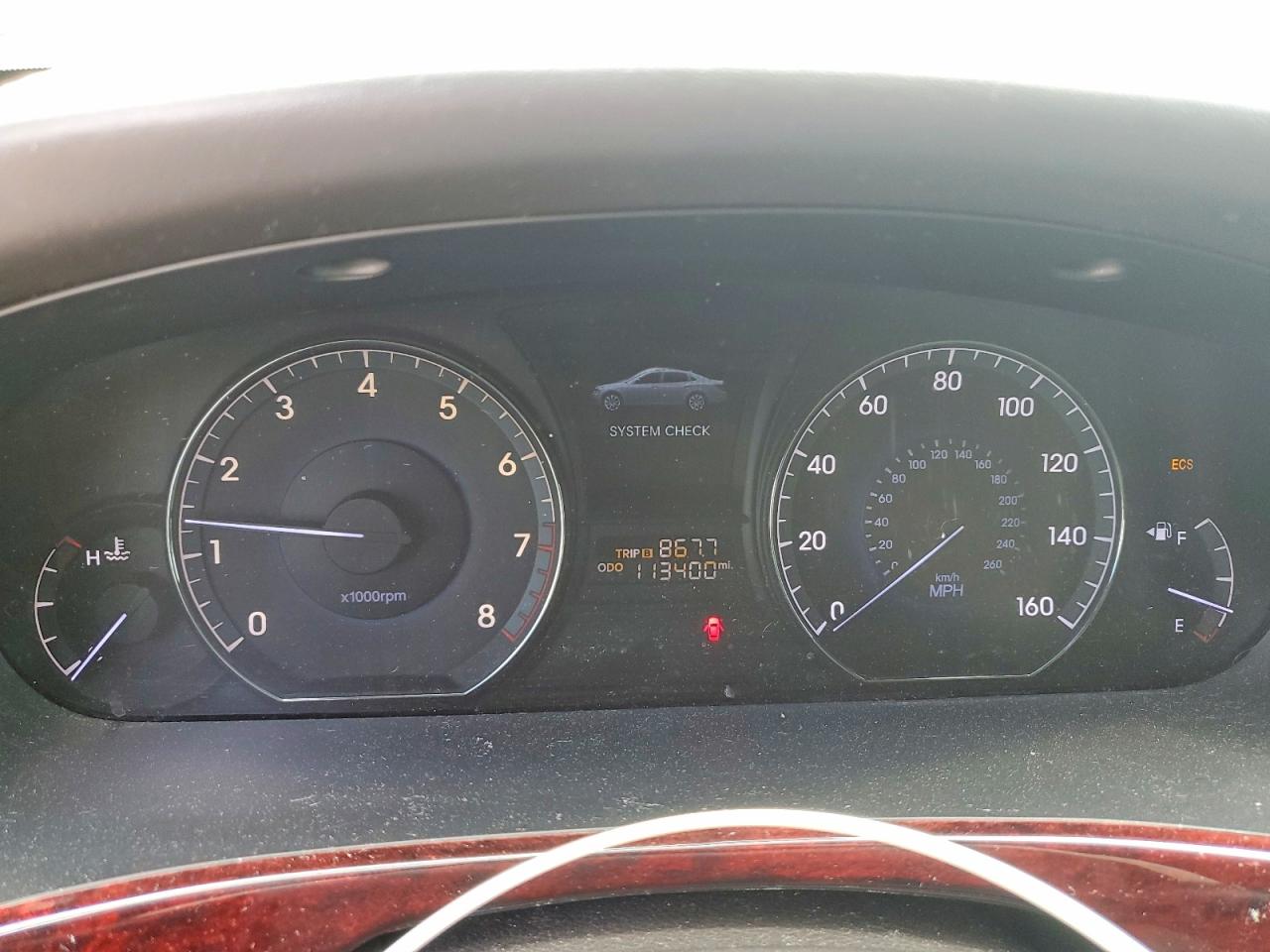 2013 Hyundai Equus Signature Черный vin: KMHGH4JH5DU059266