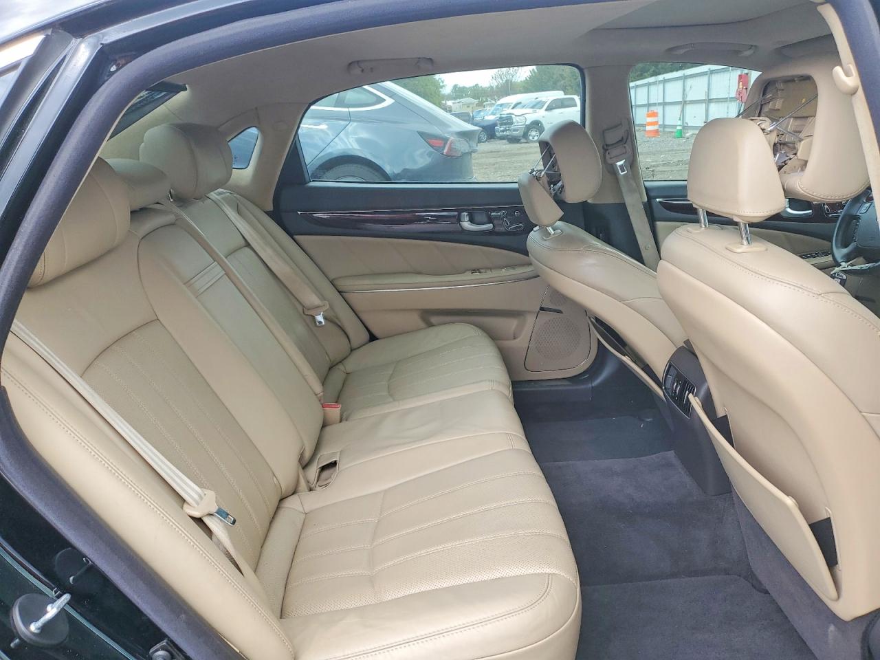 2013 Hyundai Equus Signature Черный vin: KMHGH4JH5DU059266