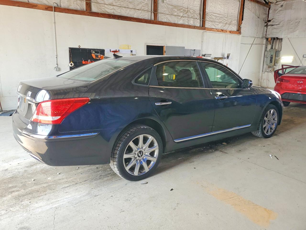 2013 Hyundai Equus Signature Black vin: KMHGH4JH5DU063091