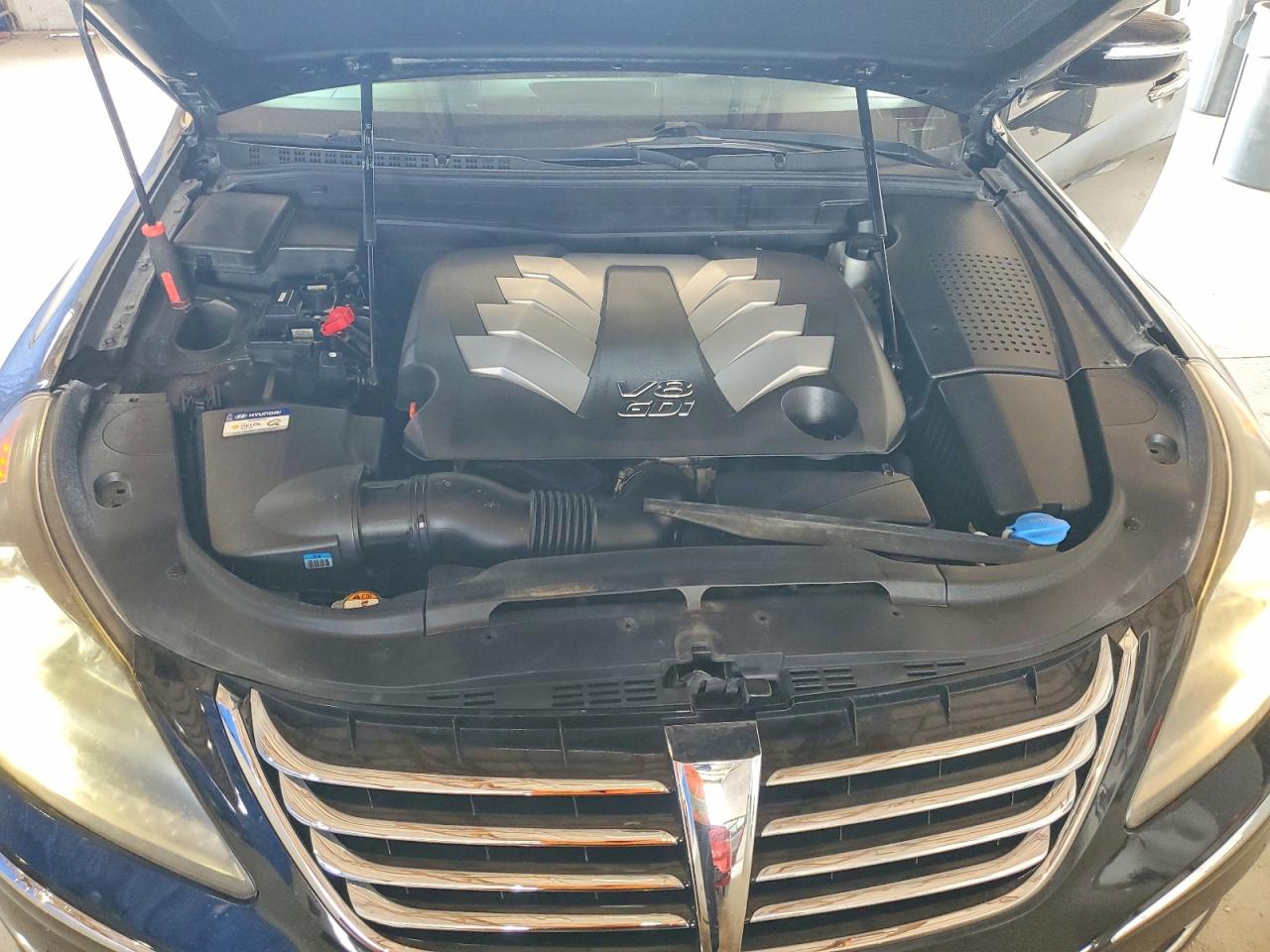 2013 Hyundai Equus Signature Black vin: KMHGH4JH5DU063091