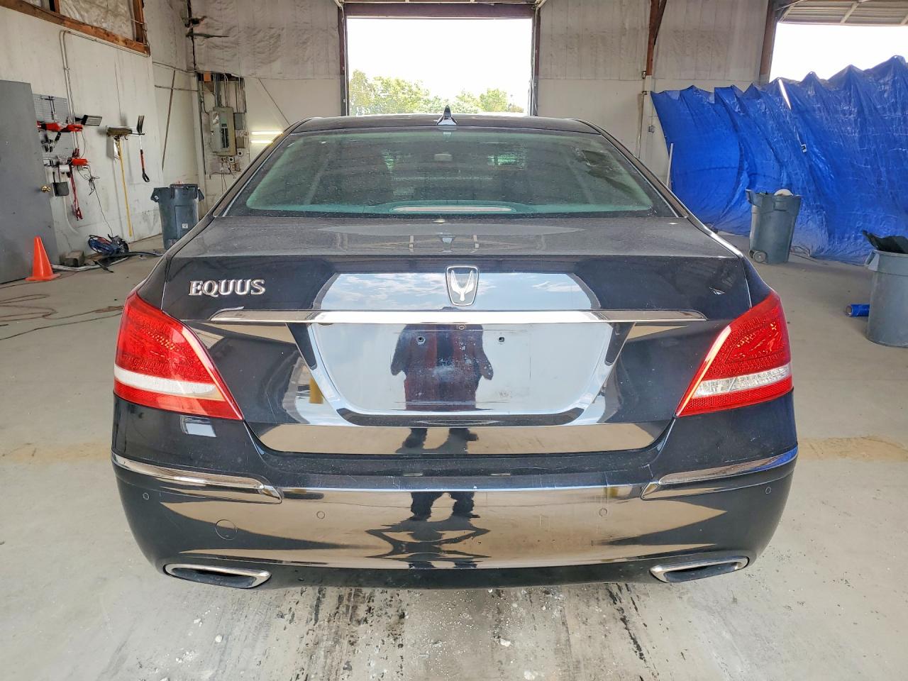2013 Hyundai Equus Signature Black vin: KMHGH4JH5DU063091