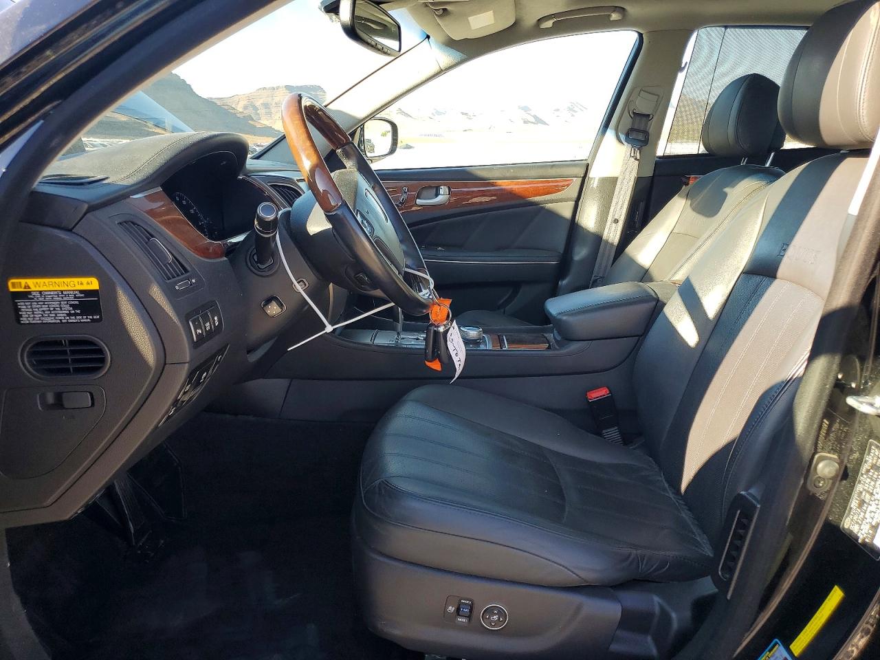 2013 Hyundai Equus Ultimate Black vin: KMHGH4JH5DU065956