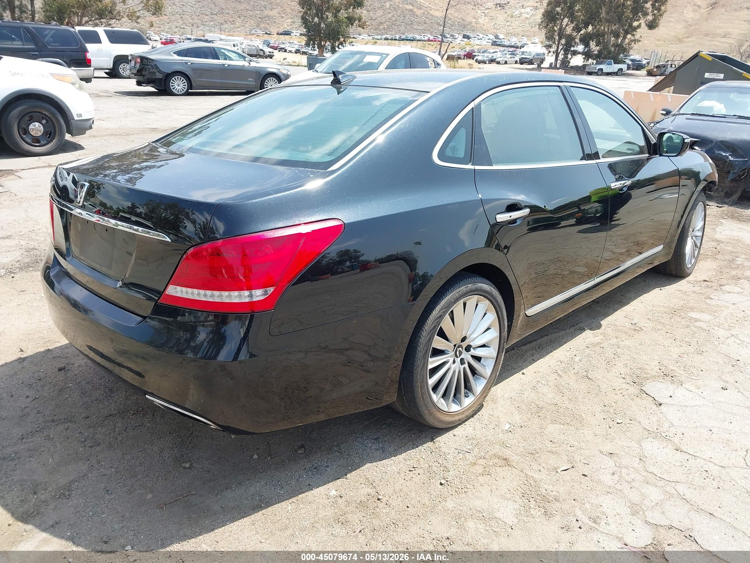 2014 Hyundai Equus Ultimate Black vin: KMHGH4JH5EU089238