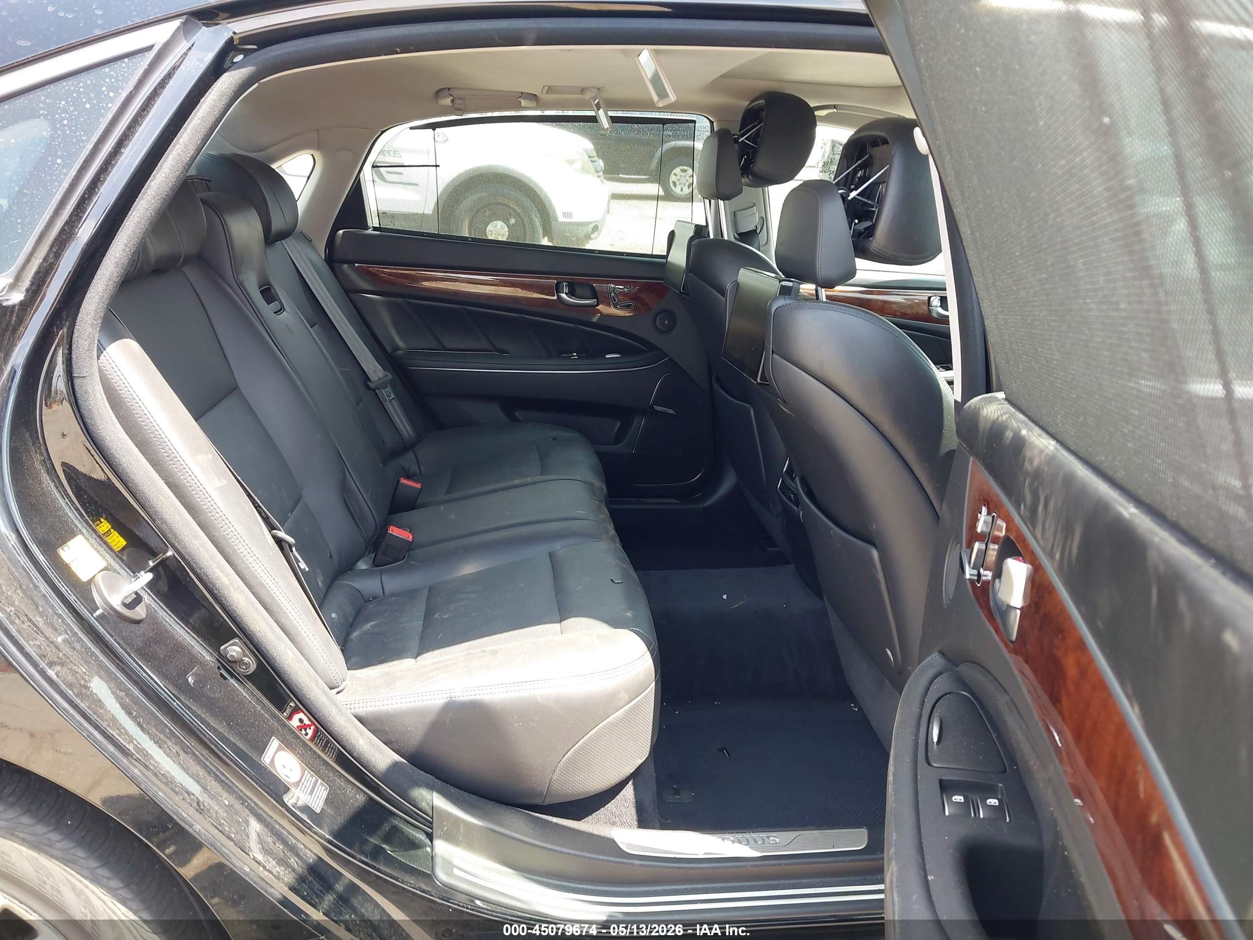 2014 Hyundai Equus Ultimate Black vin: KMHGH4JH5EU089238