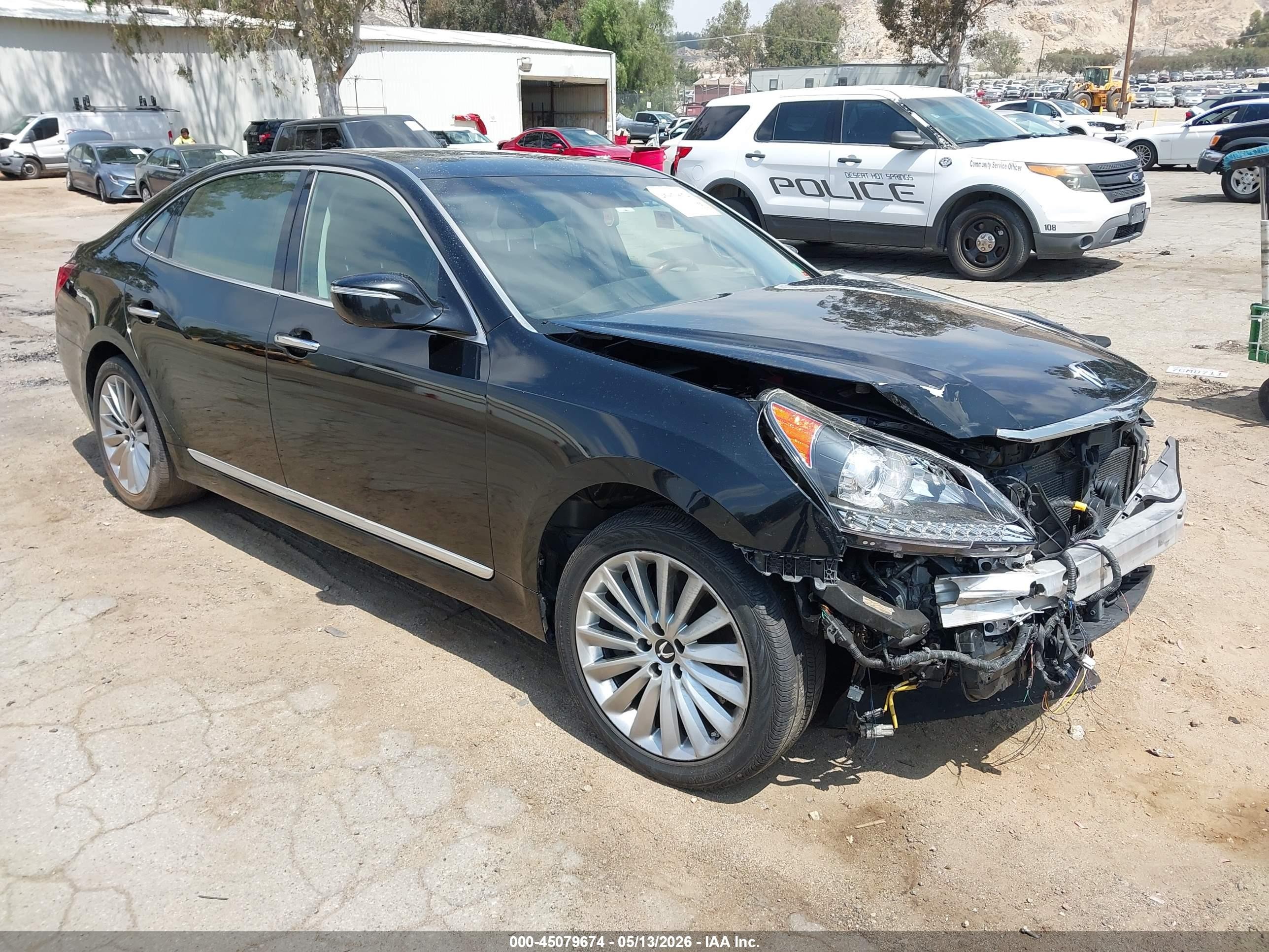 2014 Hyundai Equus Ultimate Black vin: KMHGH4JH5EU089238