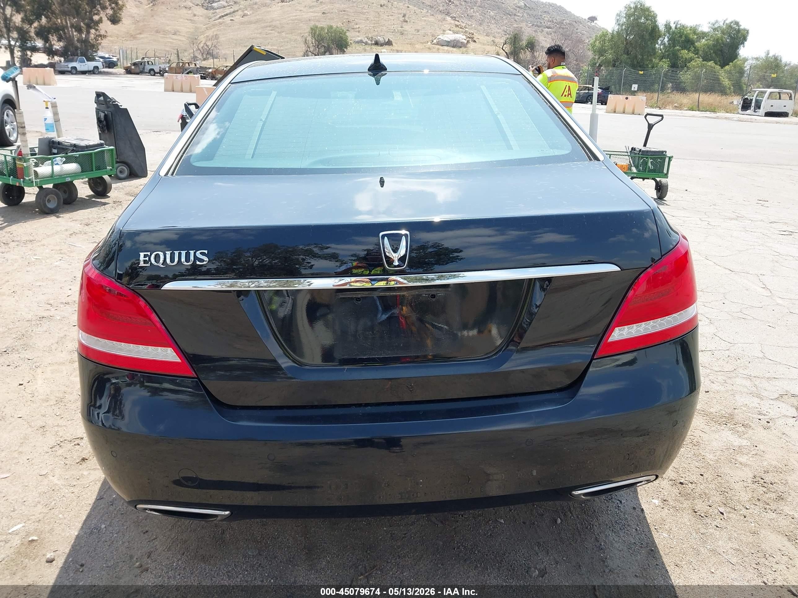 2014 Hyundai Equus Ultimate Black vin: KMHGH4JH5EU089238