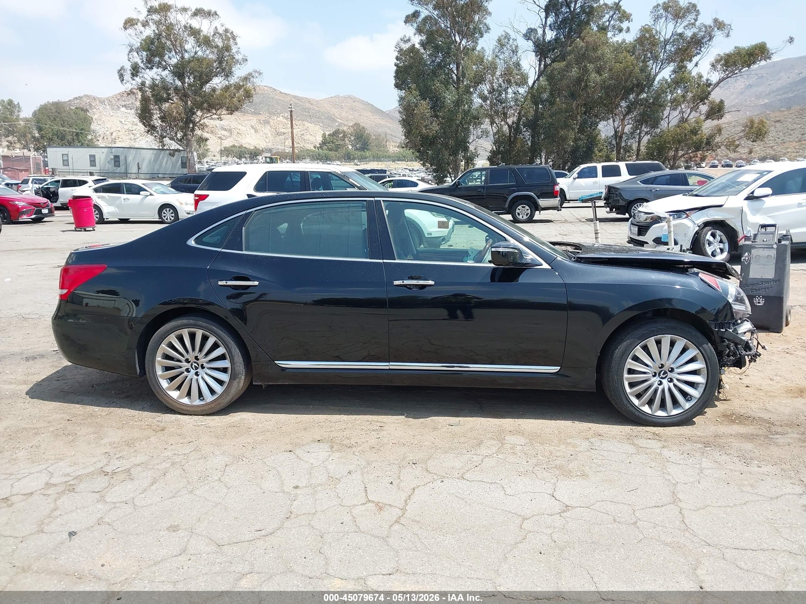 2014 Hyundai Equus Ultimate Black vin: KMHGH4JH5EU089238