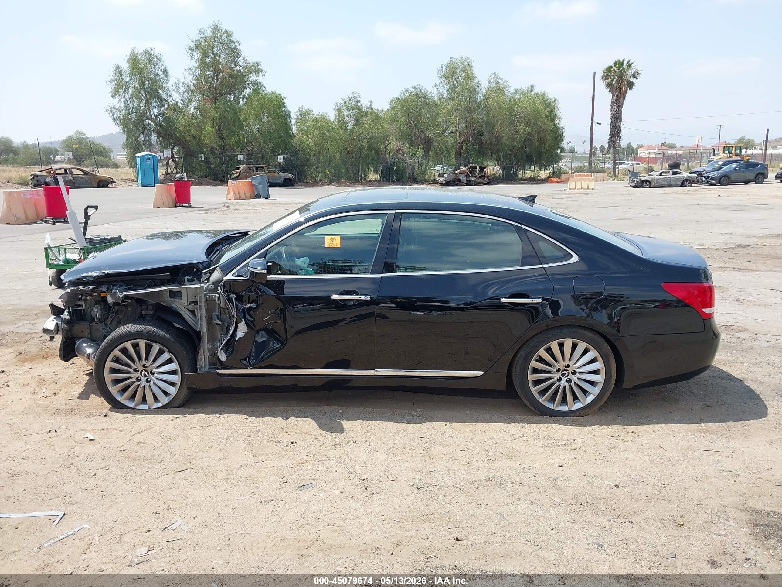 2014 Hyundai Equus Ultimate Black vin: KMHGH4JH5EU089238