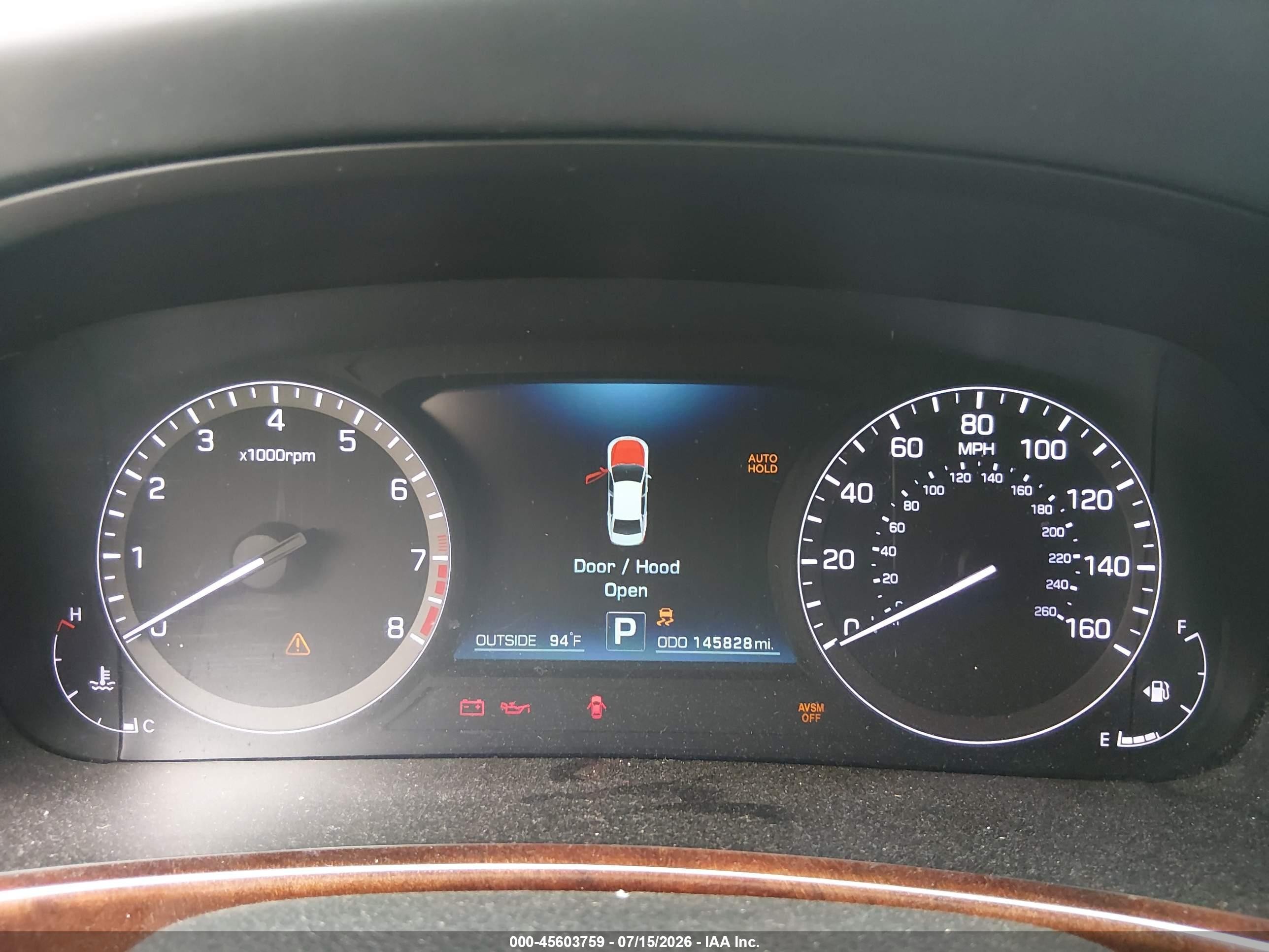 2015 Hyundai Equus Signature Black vin: KMHGH4JH5FU094540