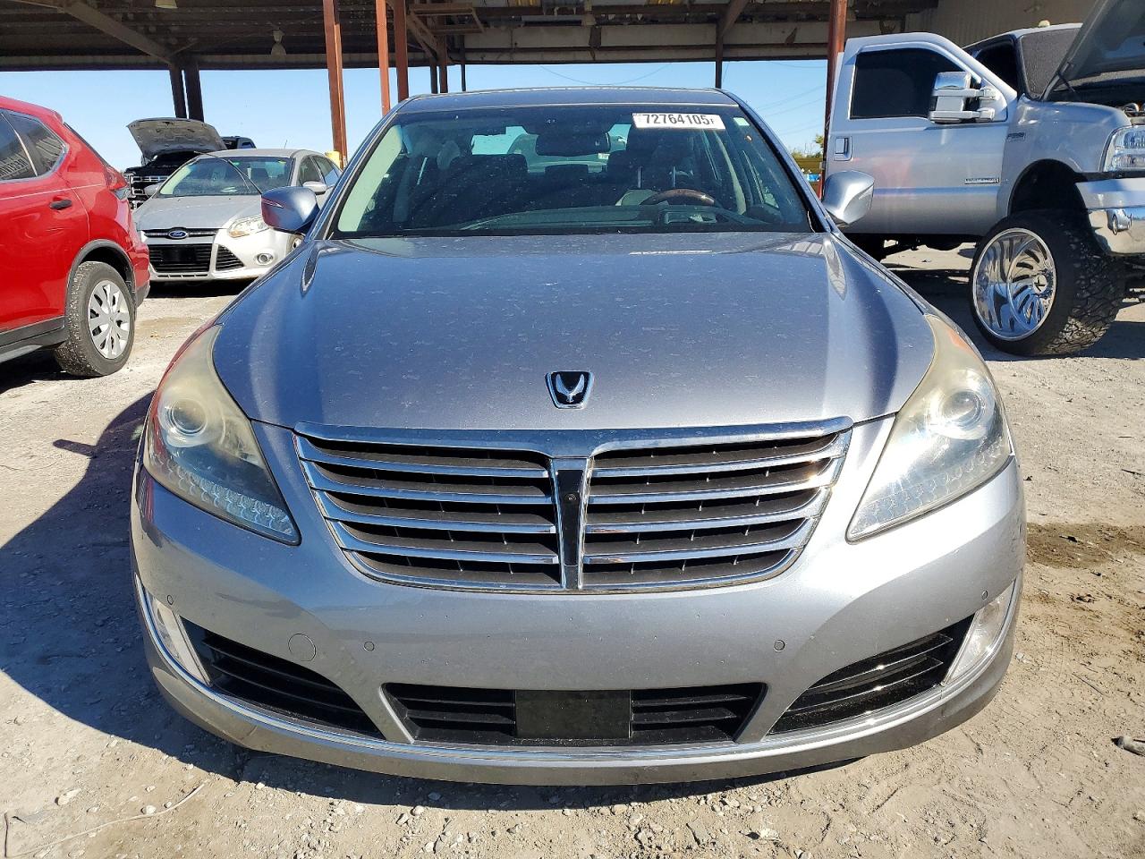 2015 Hyundai Equus Signature Серебряный vin: KMHGH4JH5FU096837