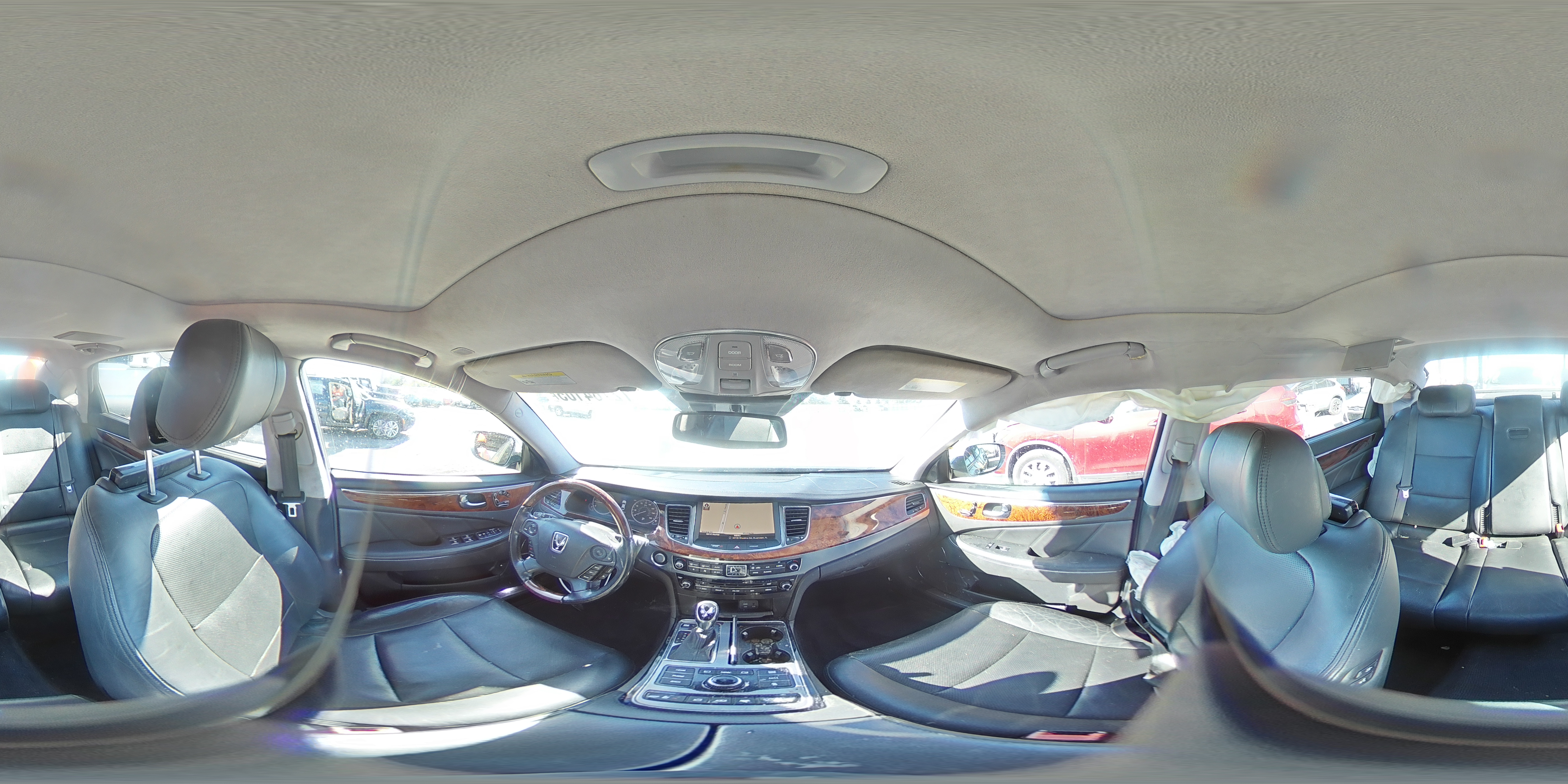 2015 Hyundai Equus Signature Серебряный vin: KMHGH4JH5FU096837