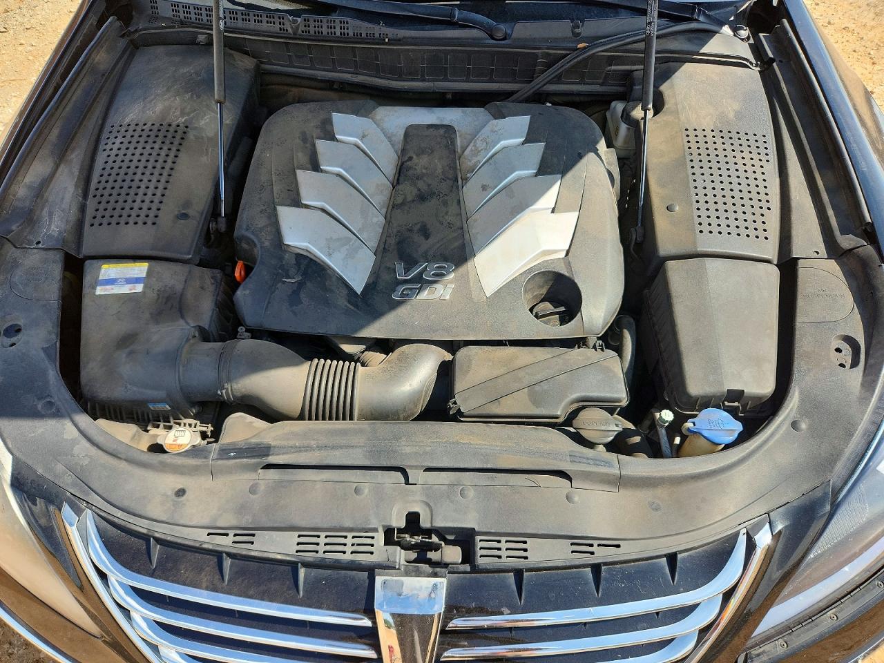 2012 Hyundai Equus Signature Black vin: KMHGH4JH6CU052356