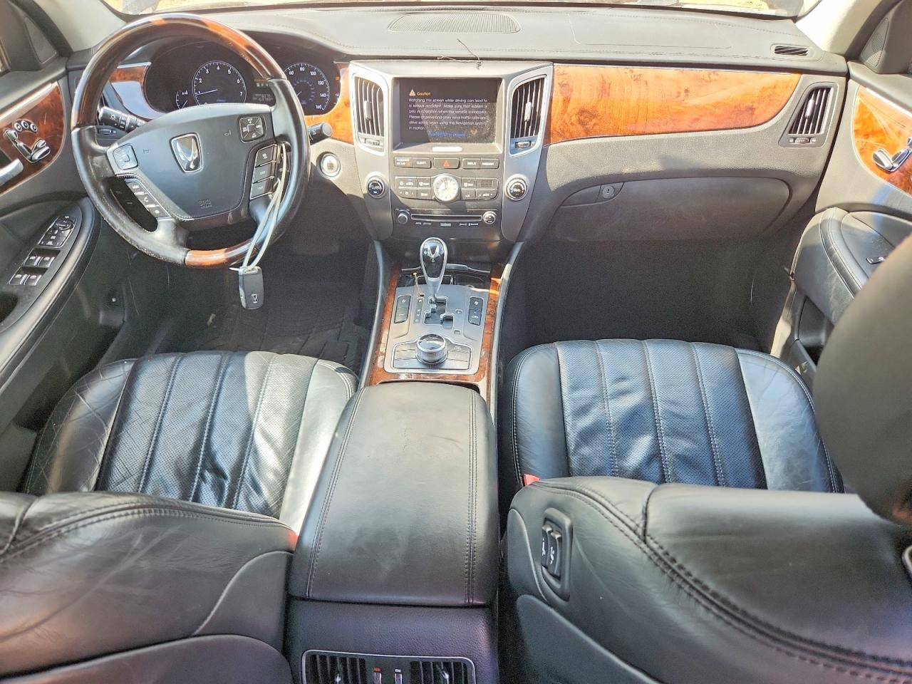 2012 Hyundai Equus Signature Black vin: KMHGH4JH6CU052356