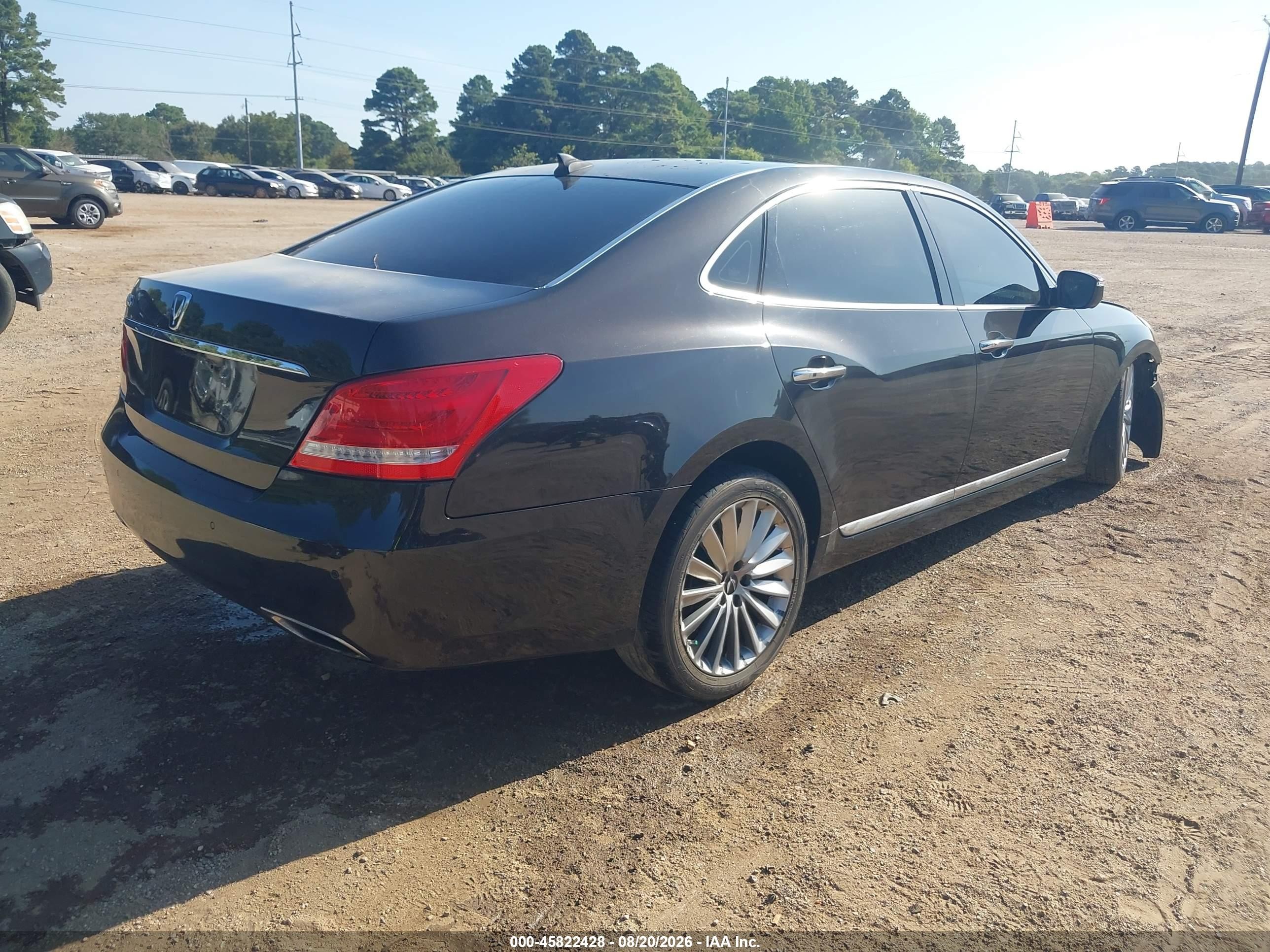 2014 Hyundai Equus Ultimate Black vin: KMHGH4JH6EU080743