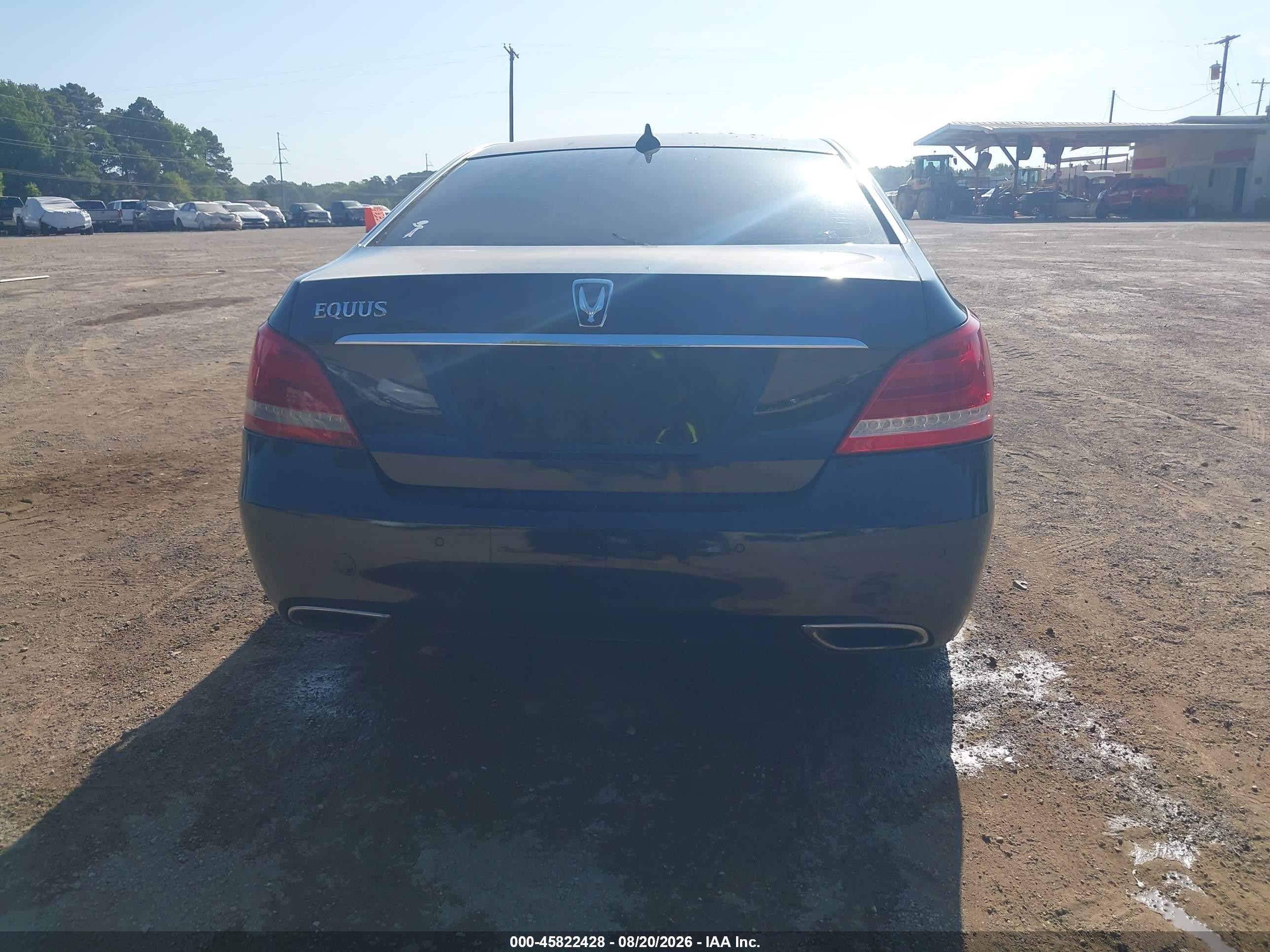 2014 Hyundai Equus Ultimate Black vin: KMHGH4JH6EU080743