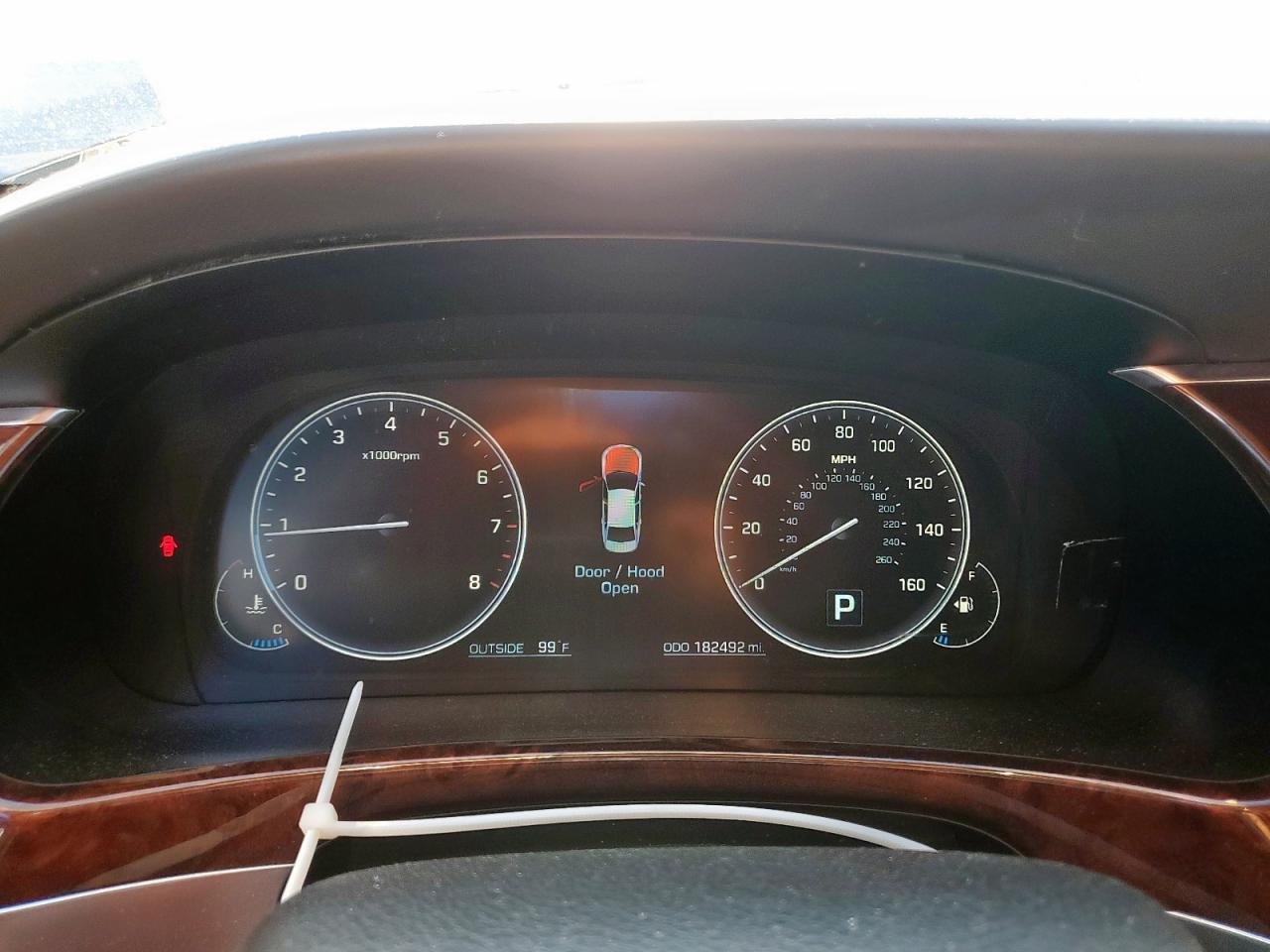 2015 Hyundai Equus Signature Серебряный vin: KMHGH4JH6FU100412