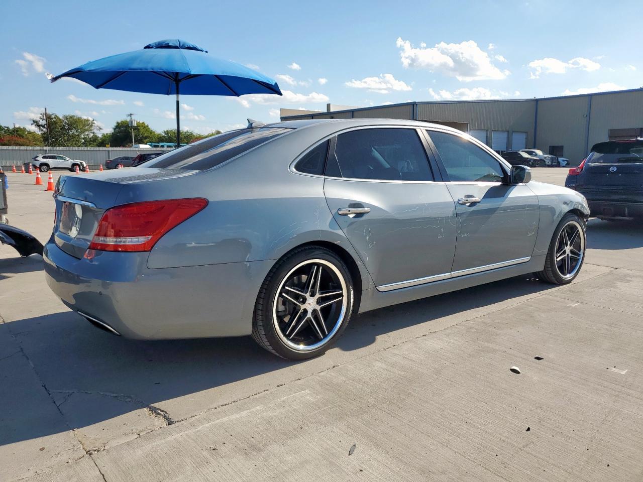 2015 Hyundai Equus Signature Серебряный vin: KMHGH4JH6FU100412