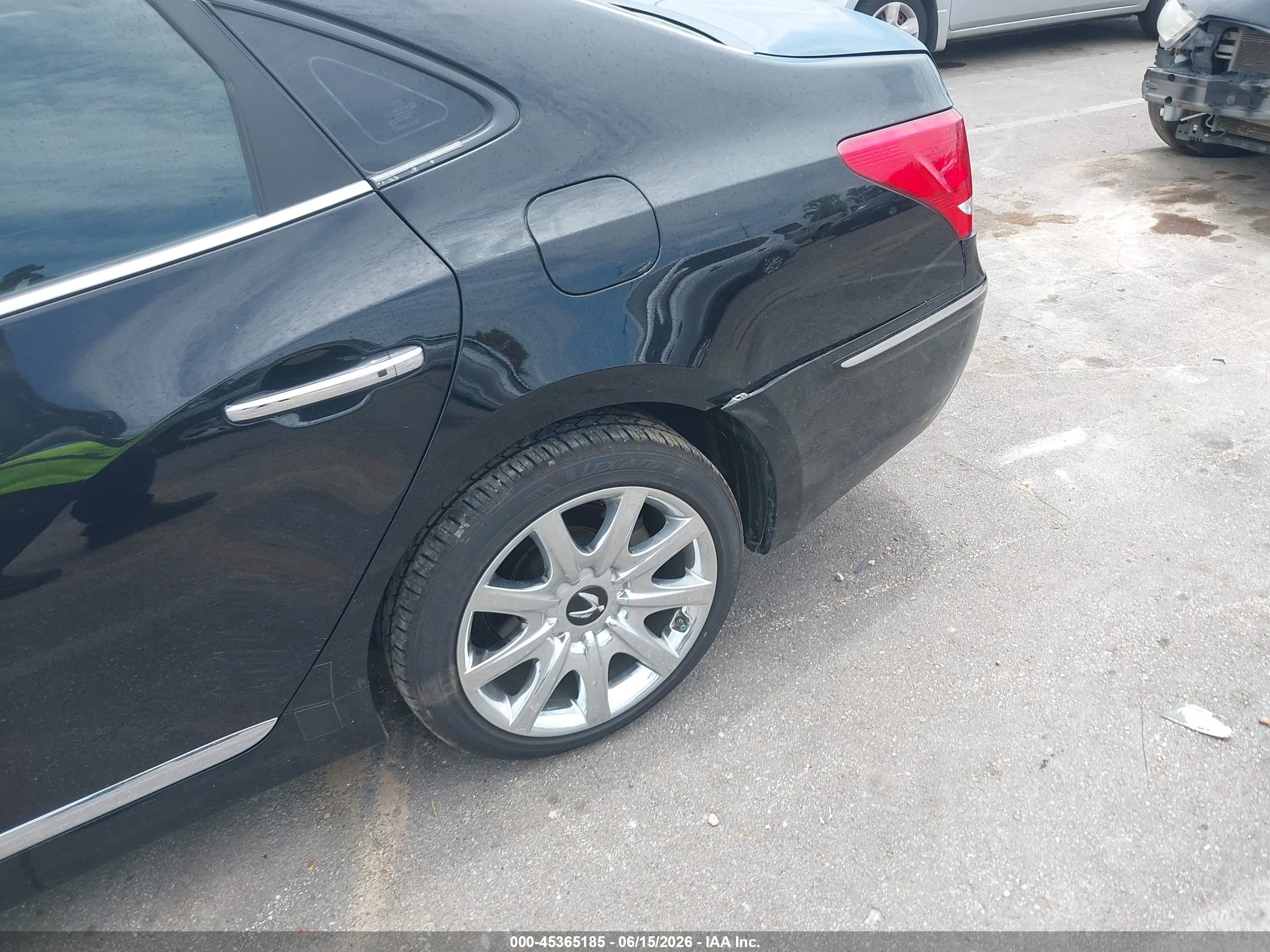2013 Hyundai Equus Signature Black vin: KMHGH4JH7DU064646