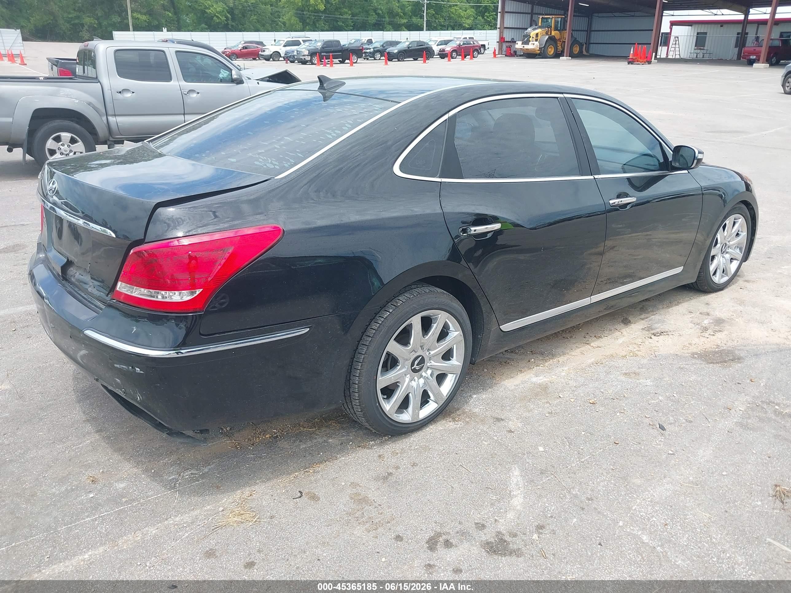 2013 Hyundai Equus Signature Black vin: KMHGH4JH7DU064646