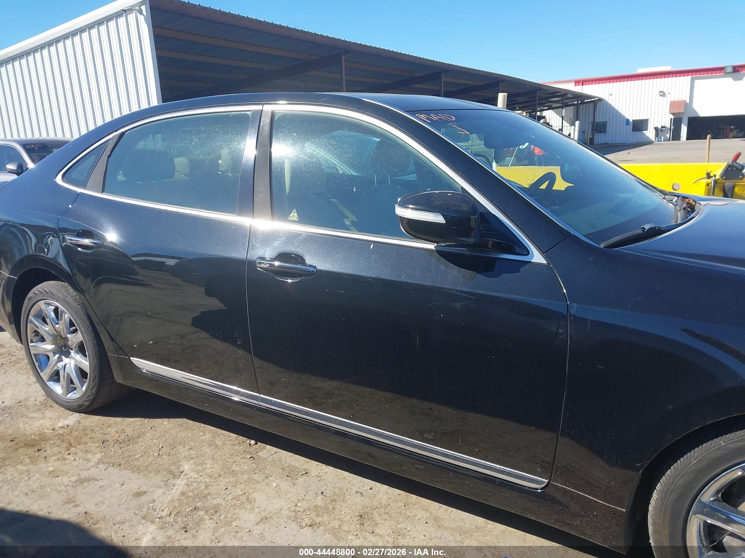 2013 Hyundai Equus Signature Black vin: KMHGH4JH7DU072469
