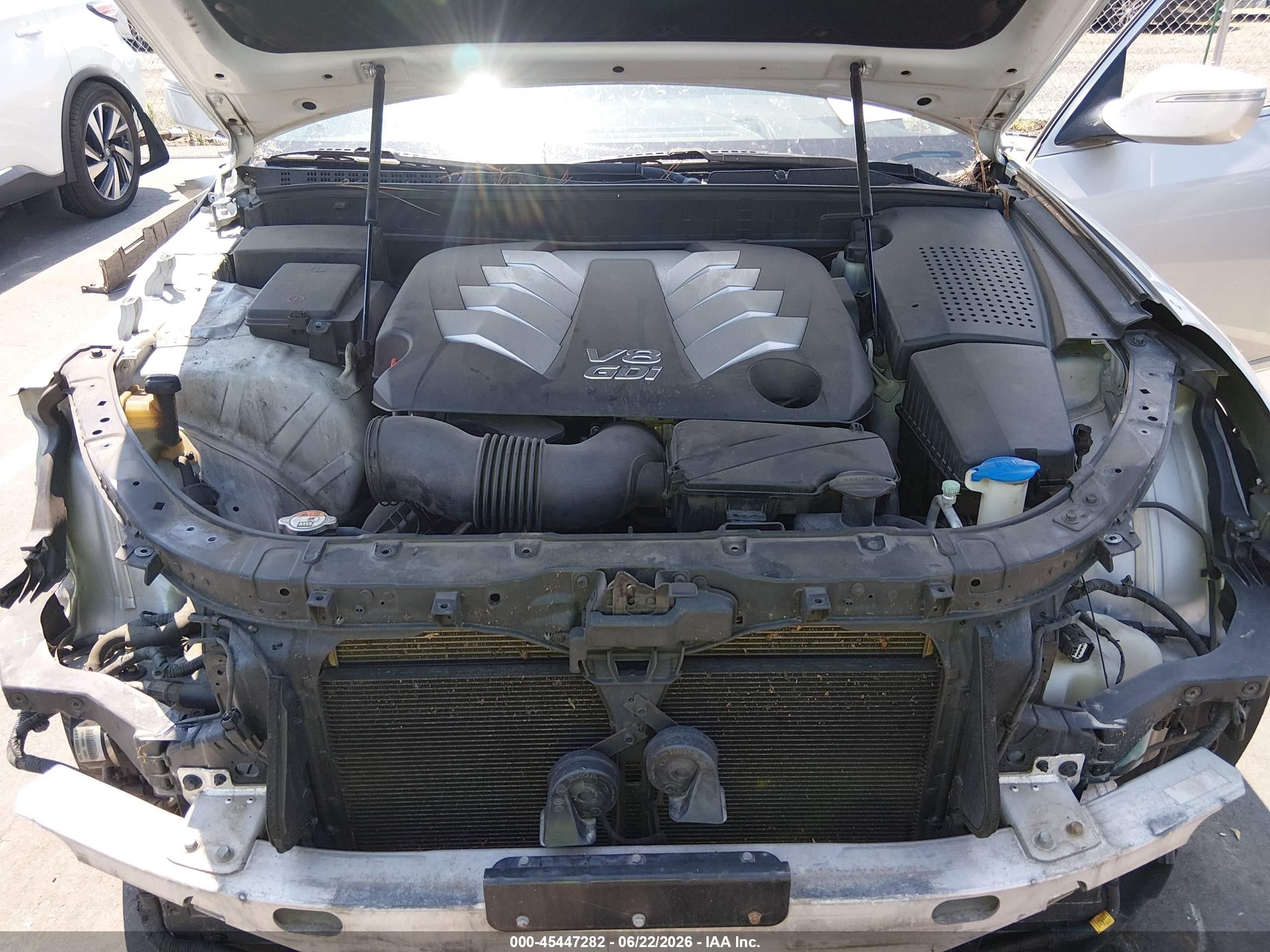 2014 Hyundai Equus Signature Серебряный vin: KMHGH4JH7EU076491