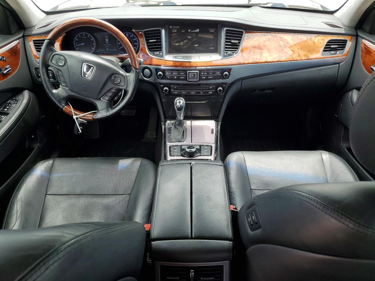 2014 Hyundai Equus Signature Gray vin: KMHGH4JH7EU083098