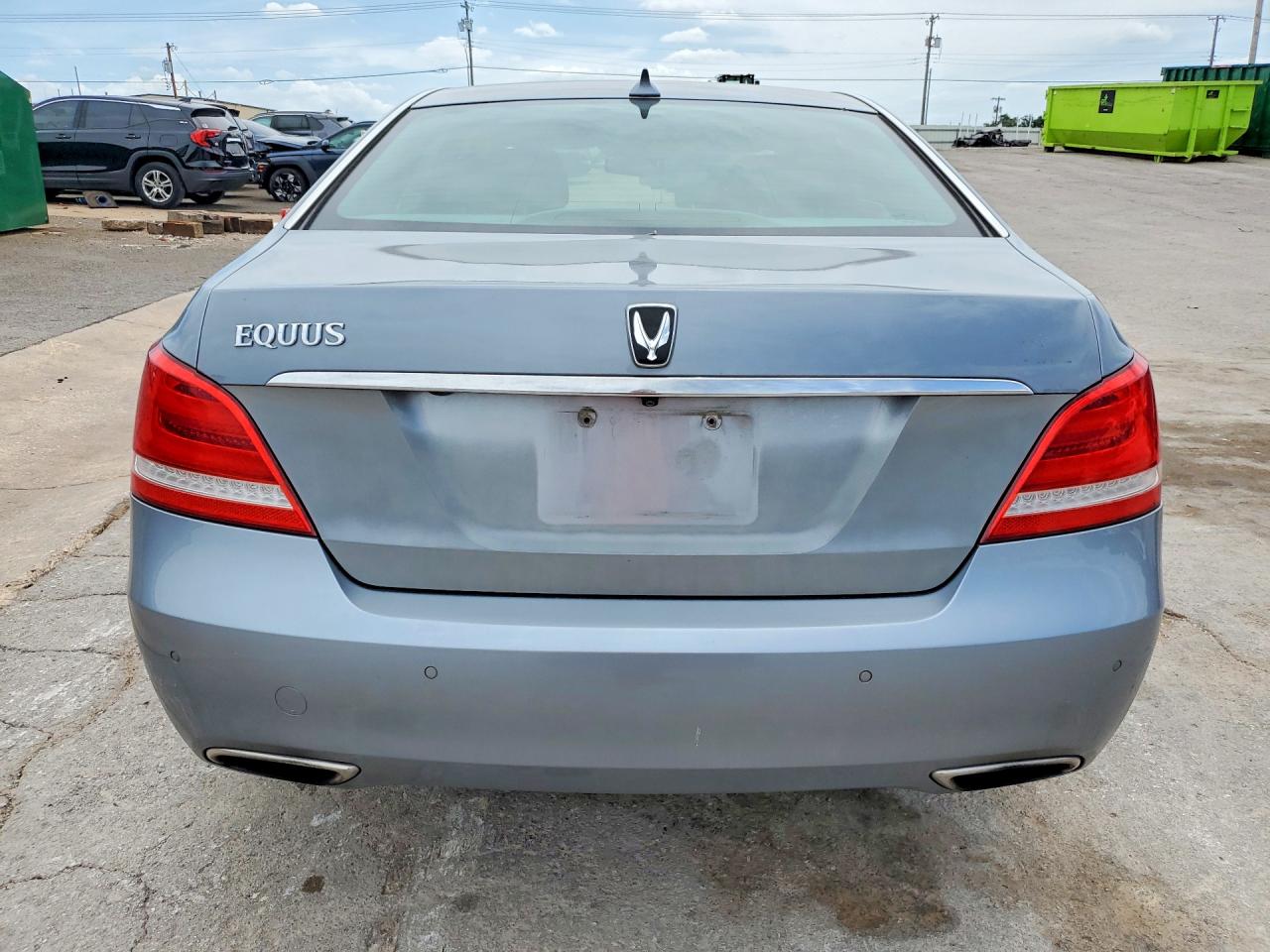 2014 Hyundai Equus Signature Gray vin: KMHGH4JH7EU083098