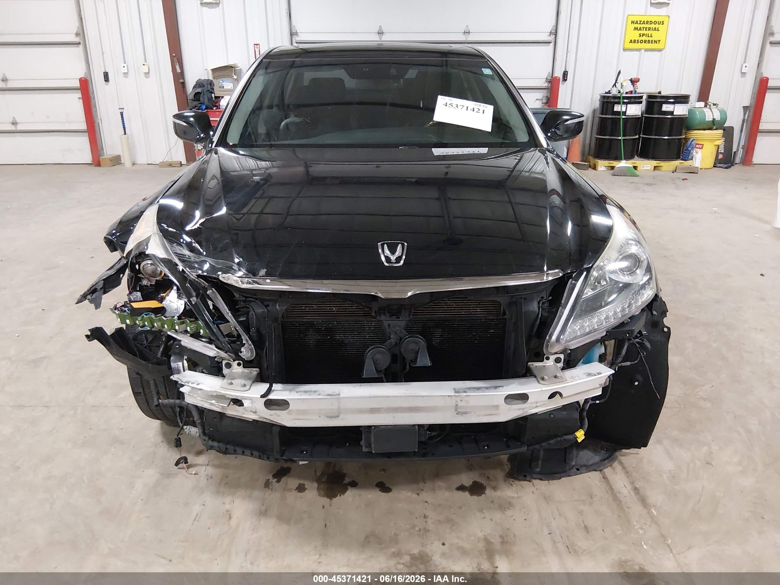 2015 Hyundai Equus Signature Black vin: KMHGH4JH7FU099738