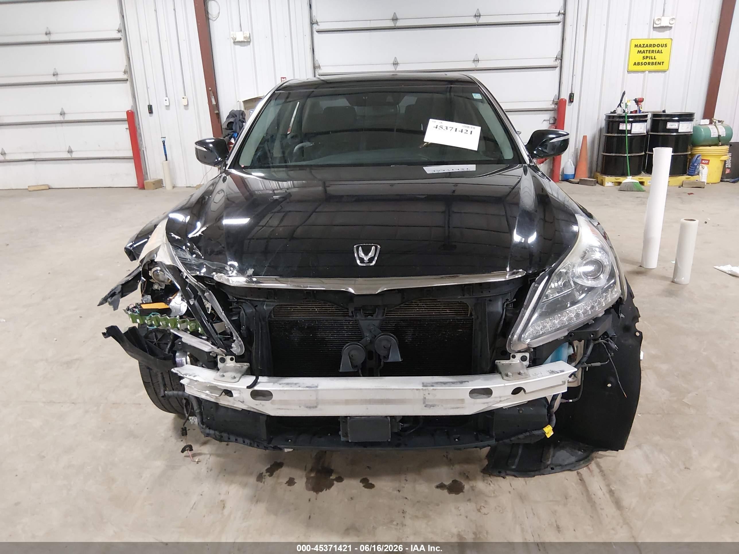 2015 Hyundai Equus Signature Black vin: KMHGH4JH7FU099738