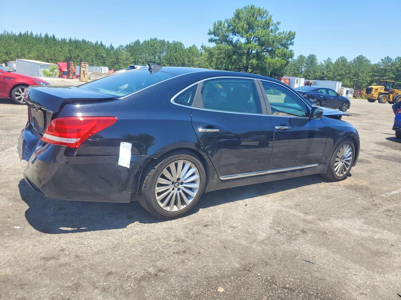 2014 Hyundai Equus Ultimate Black vin: KMHGH4JH8EU085071