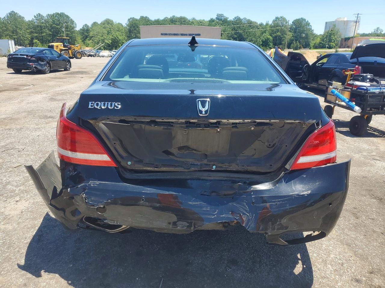 2014 Hyundai Equus Ultimate Black vin: KMHGH4JH8EU085071