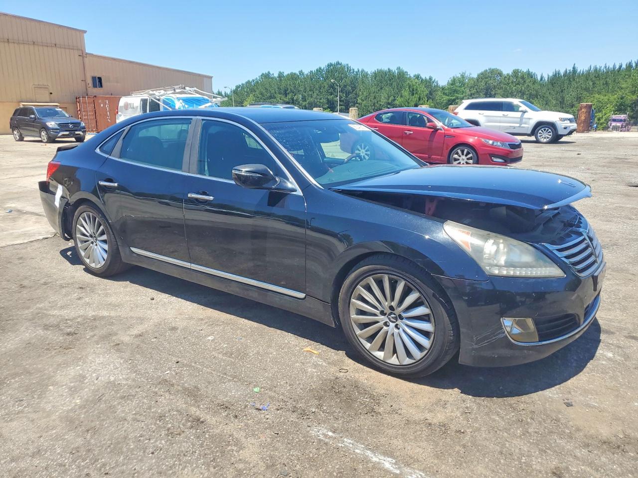 2014 Hyundai Equus Ultimate Black vin: KMHGH4JH8EU085071