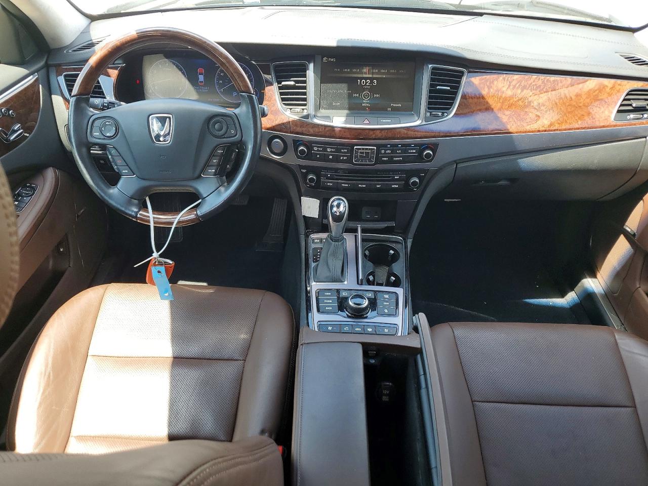 2015 Hyundai Equus Ultimate White vin: KMHGH4JH8FU092104