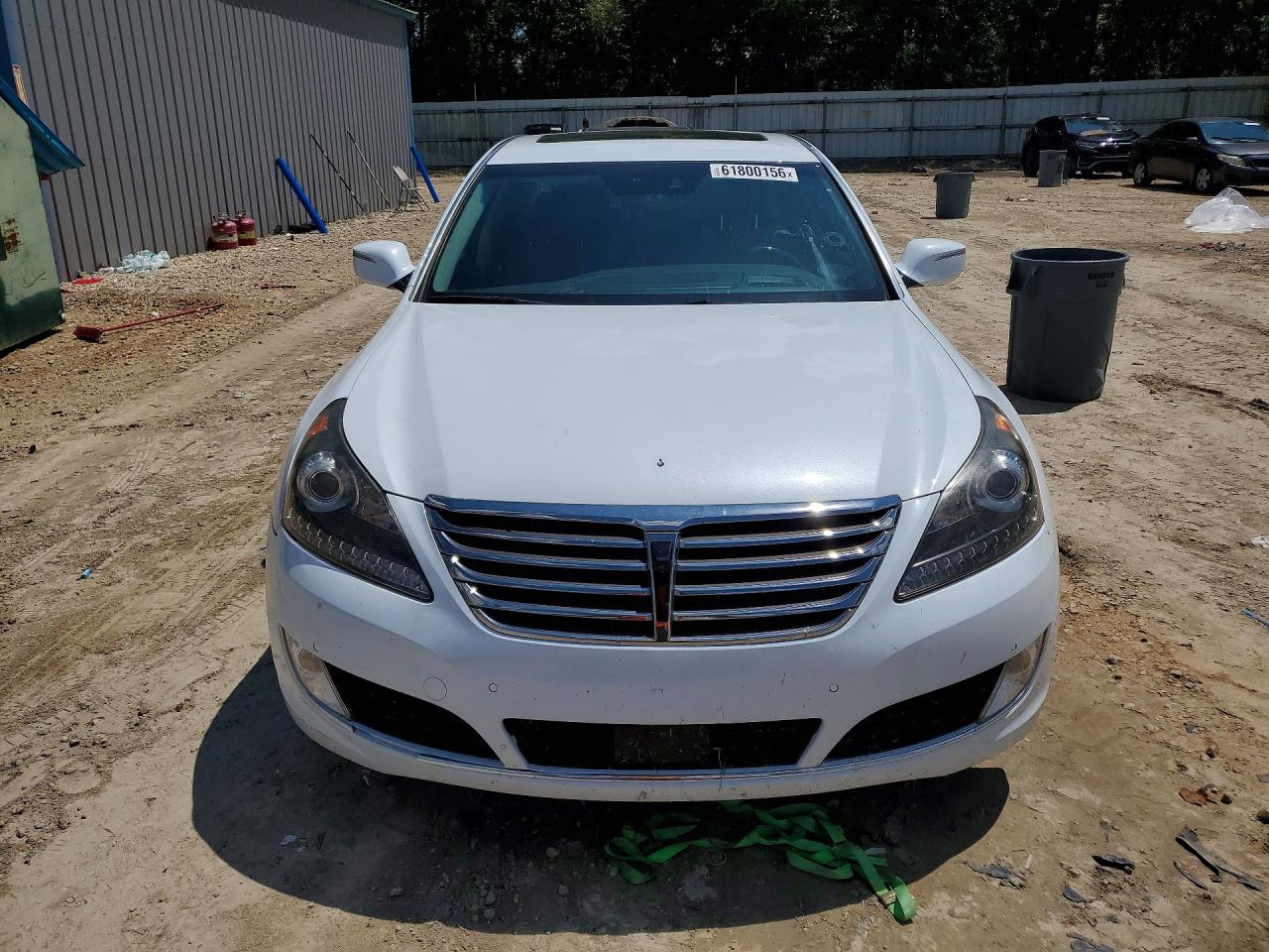 2015 Hyundai Equus Ultimate White vin: KMHGH4JH8FU092104