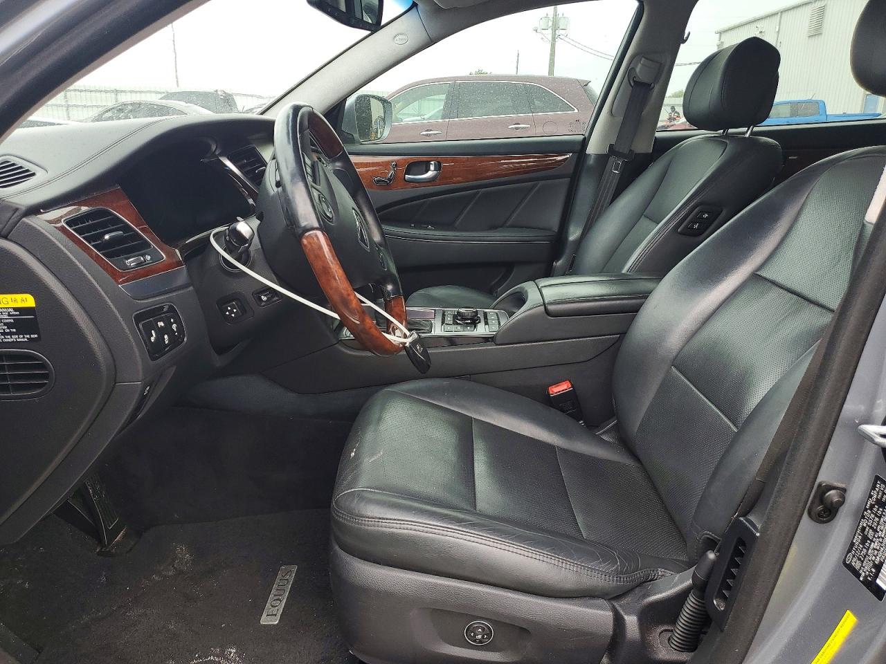 2014 Hyundai Equus Signature Синий vin: KMHGH4JH9EU090537