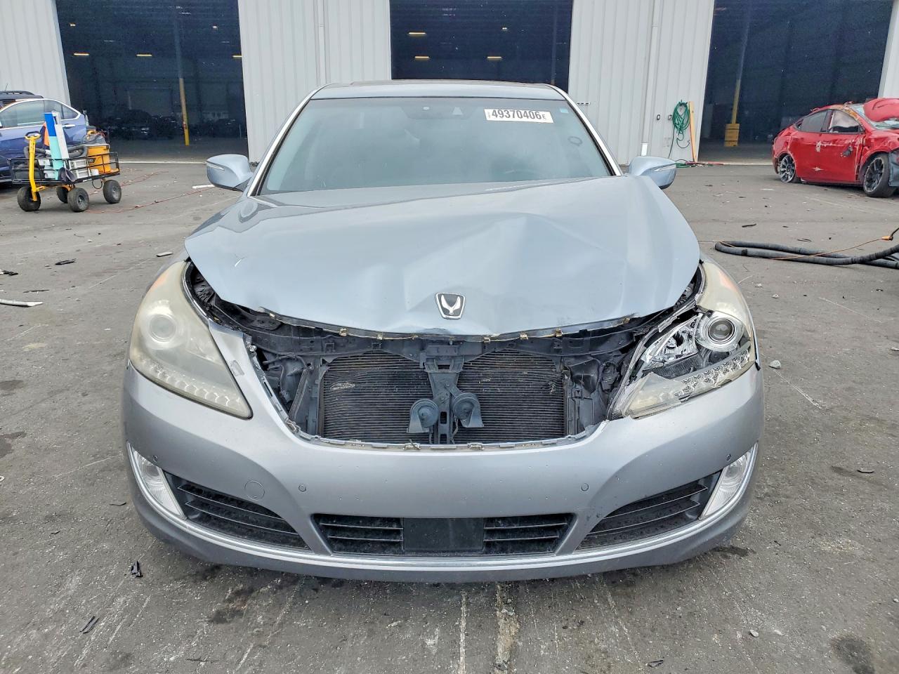 2014 Hyundai Equus Signature Синий vin: KMHGH4JH9EU090537