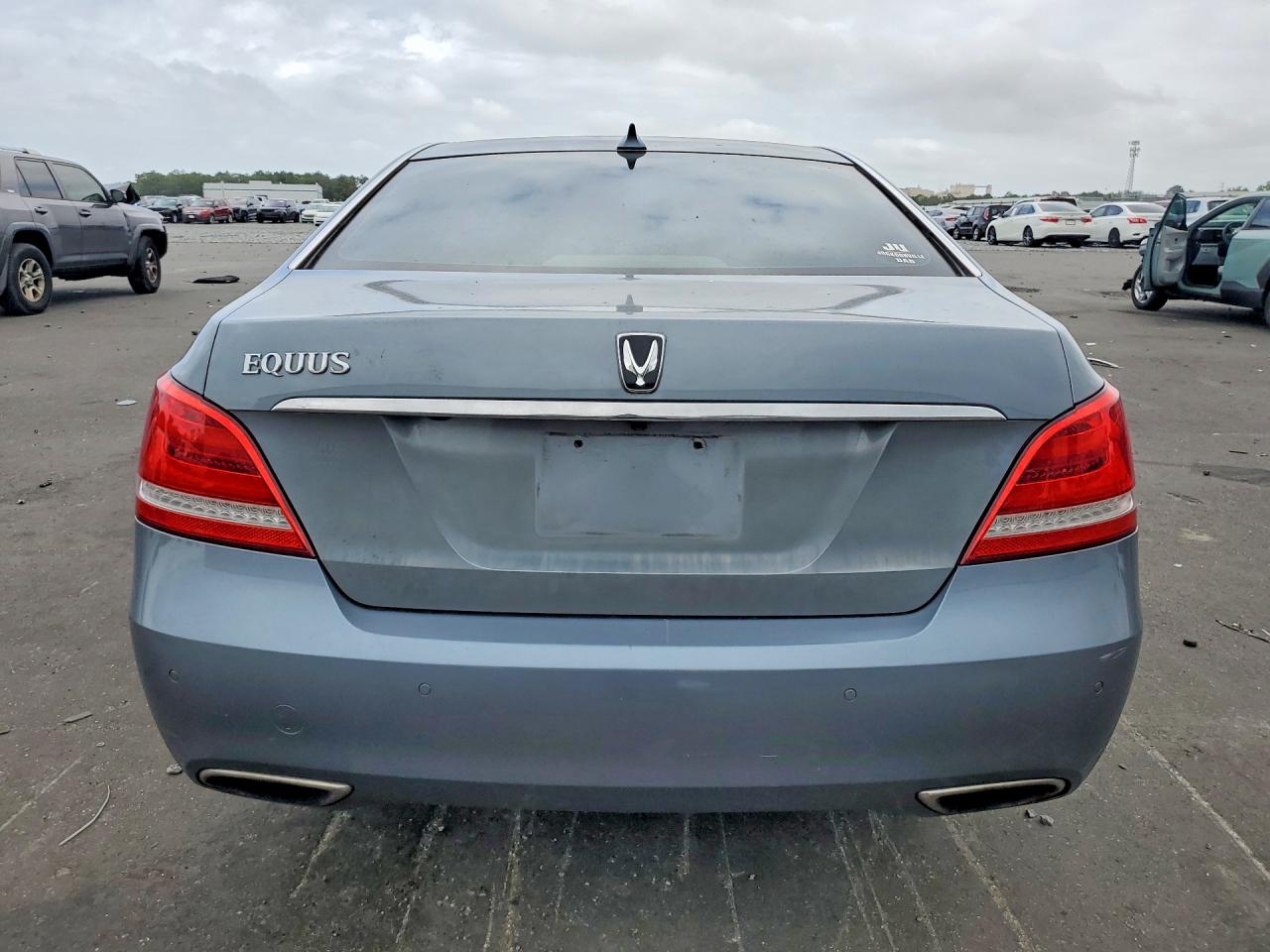2014 Hyundai Equus Signature Синий vin: KMHGH4JH9EU090537