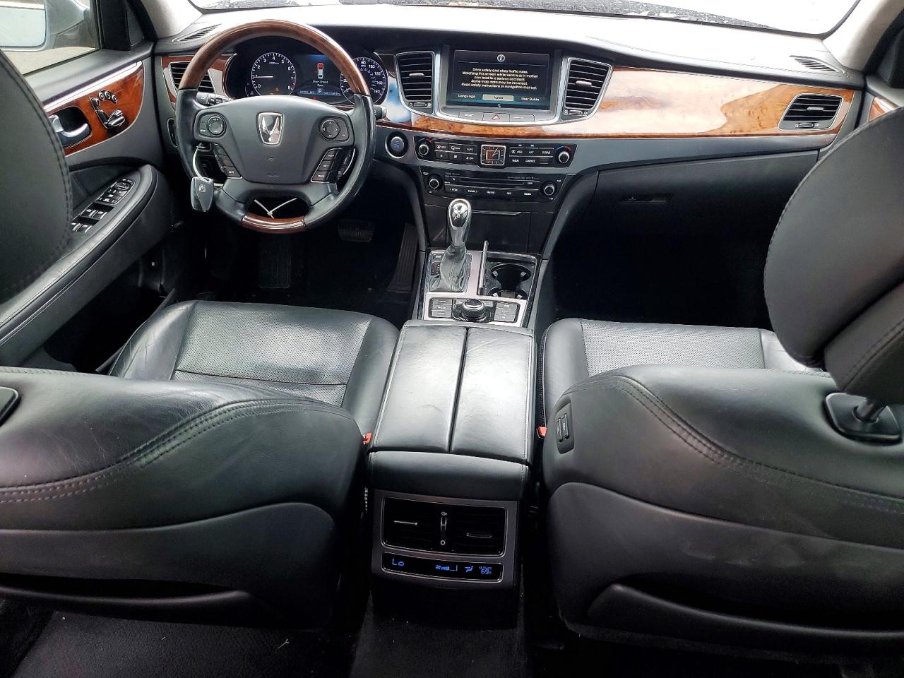 2014 Hyundai Equus Signature Синий vin: KMHGH4JH9EU090537