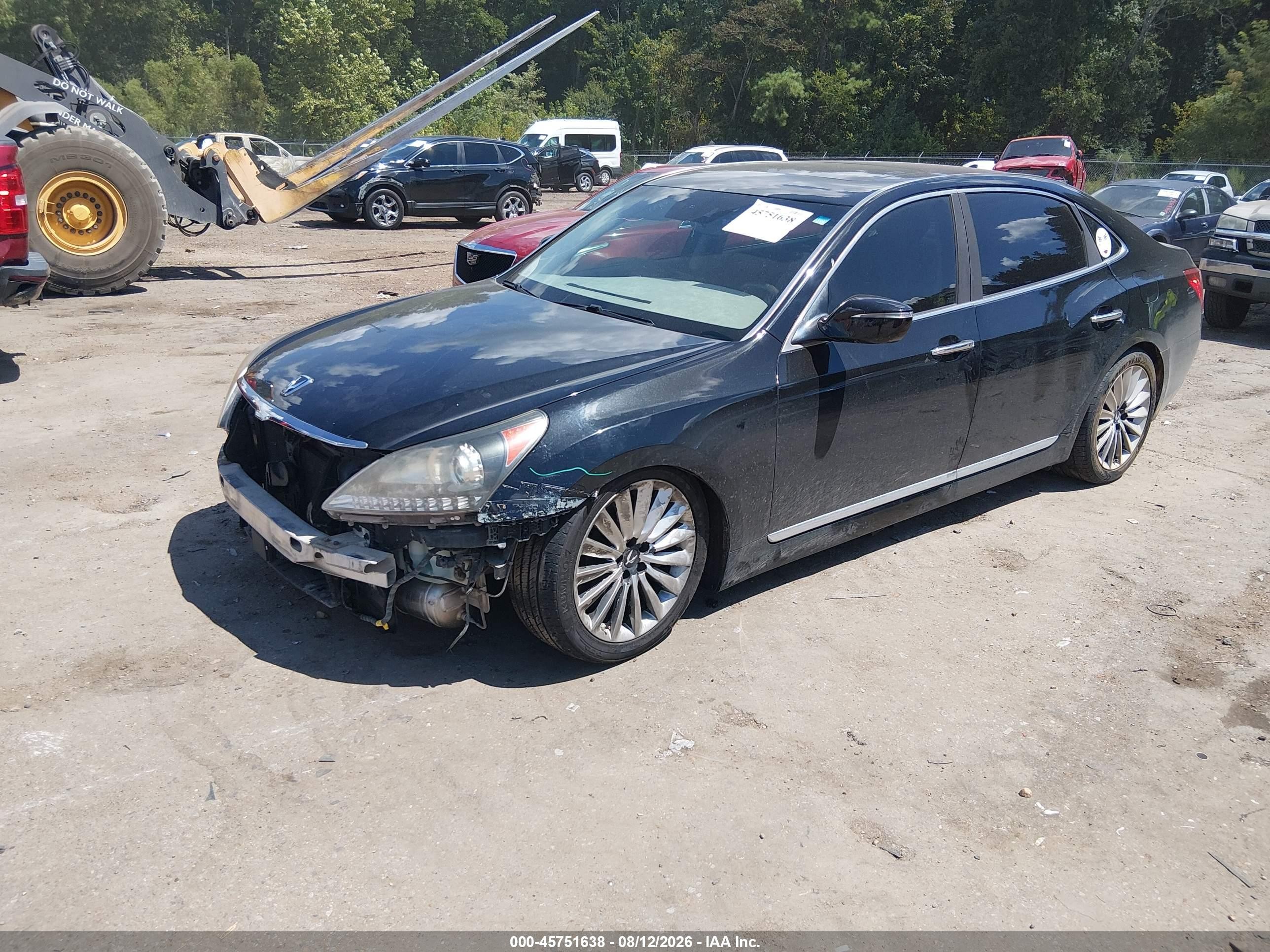 2016 Hyundai Equus Signature Black vin: KMHGH4JH9GU102981