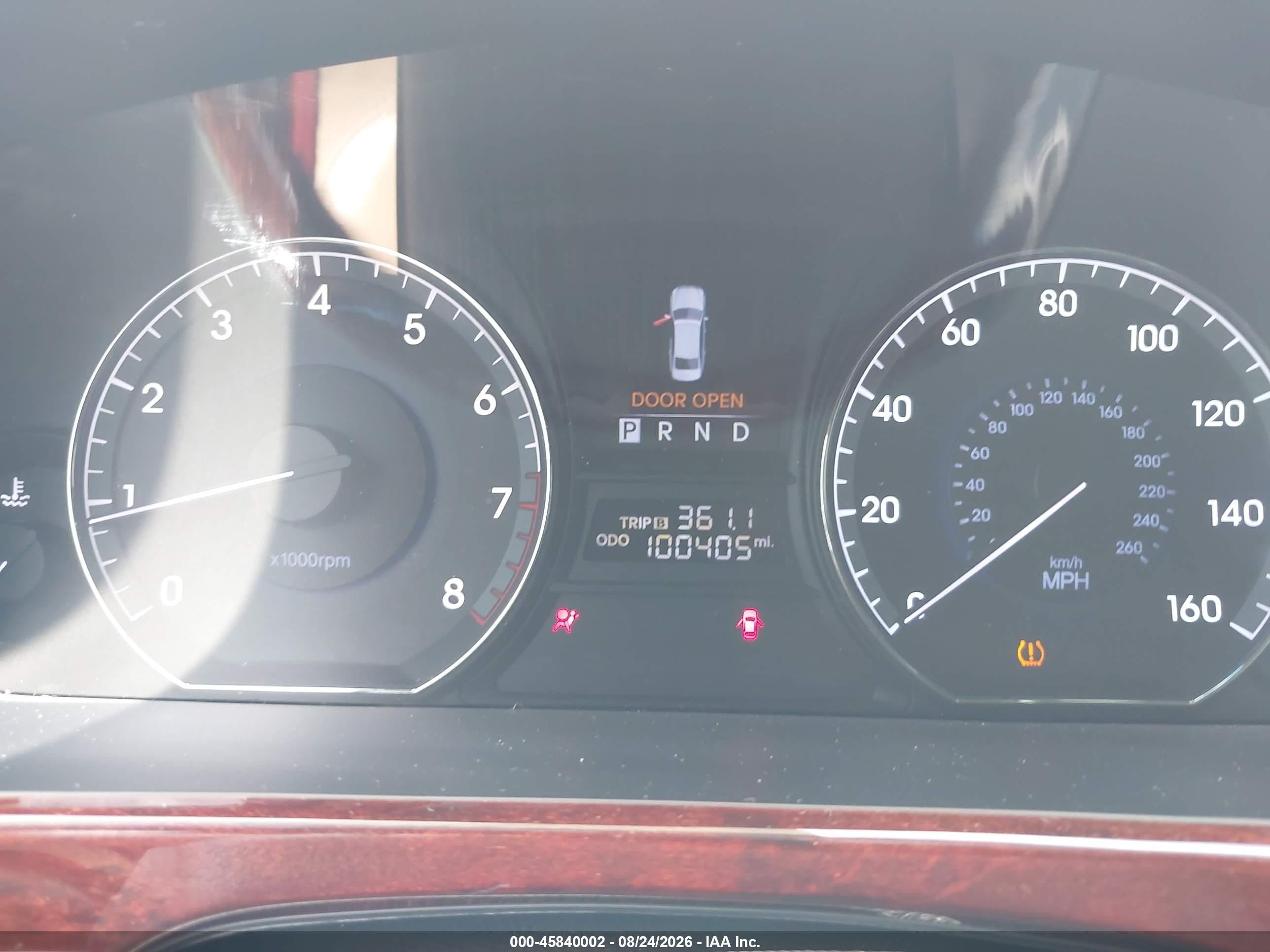 2012 Hyundai Equus Signature White vin: KMHGH4JHXCU050822