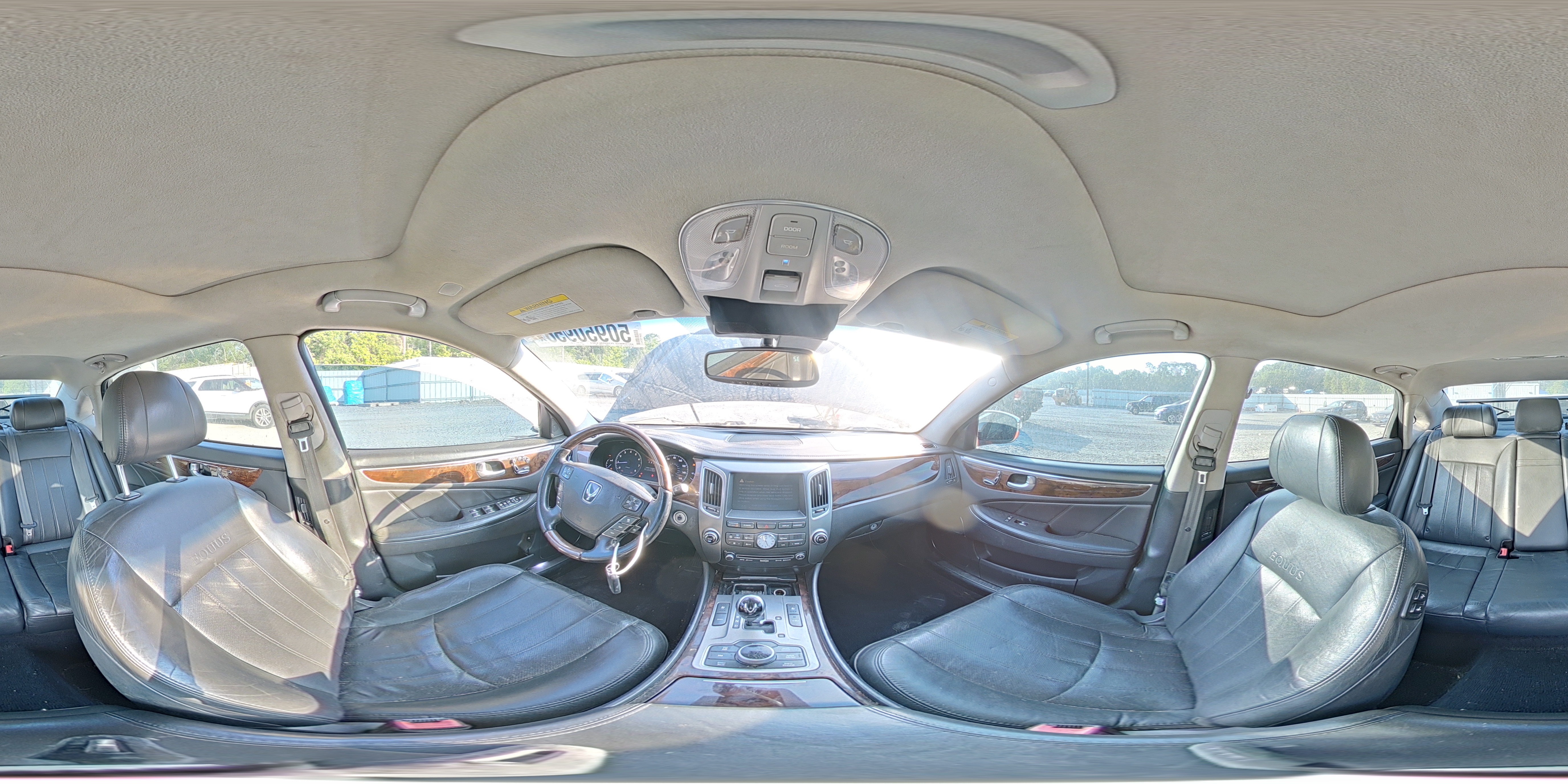 2013 Hyundai Equus Signature Black vin: KMHGH4JHXDU058372