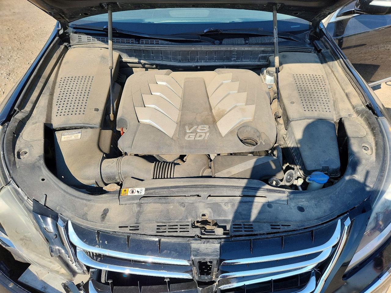 2013 Hyundai Equus Signature Black vin: KMHGH4JHXDU062809