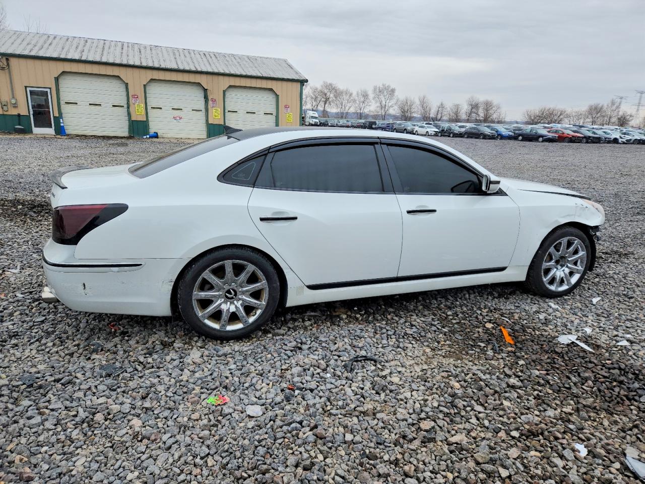 2013 Hyundai Equus Signature Белый vin: KMHGH4JHXDU069565